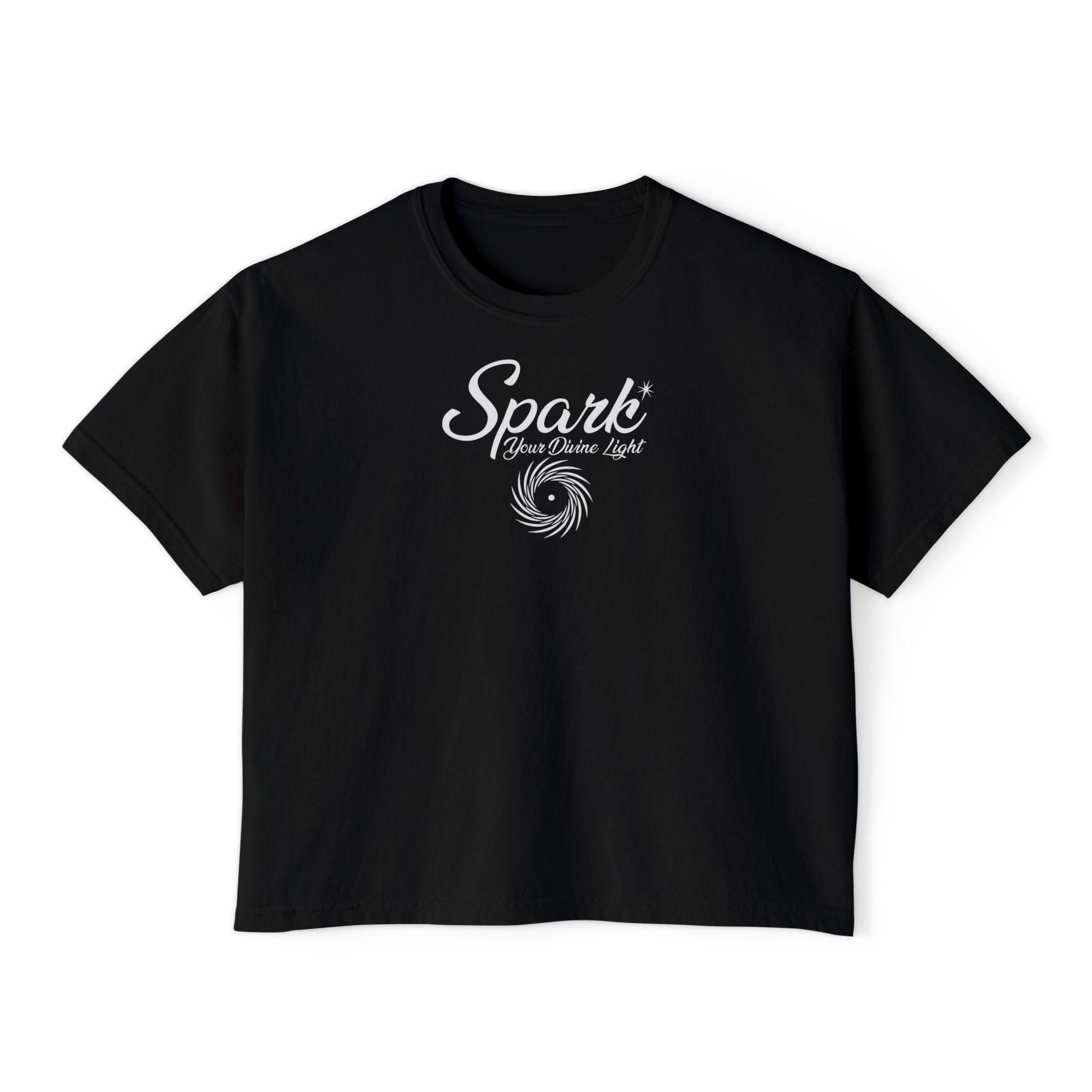 Spark Your Divine Light Boxy Tee