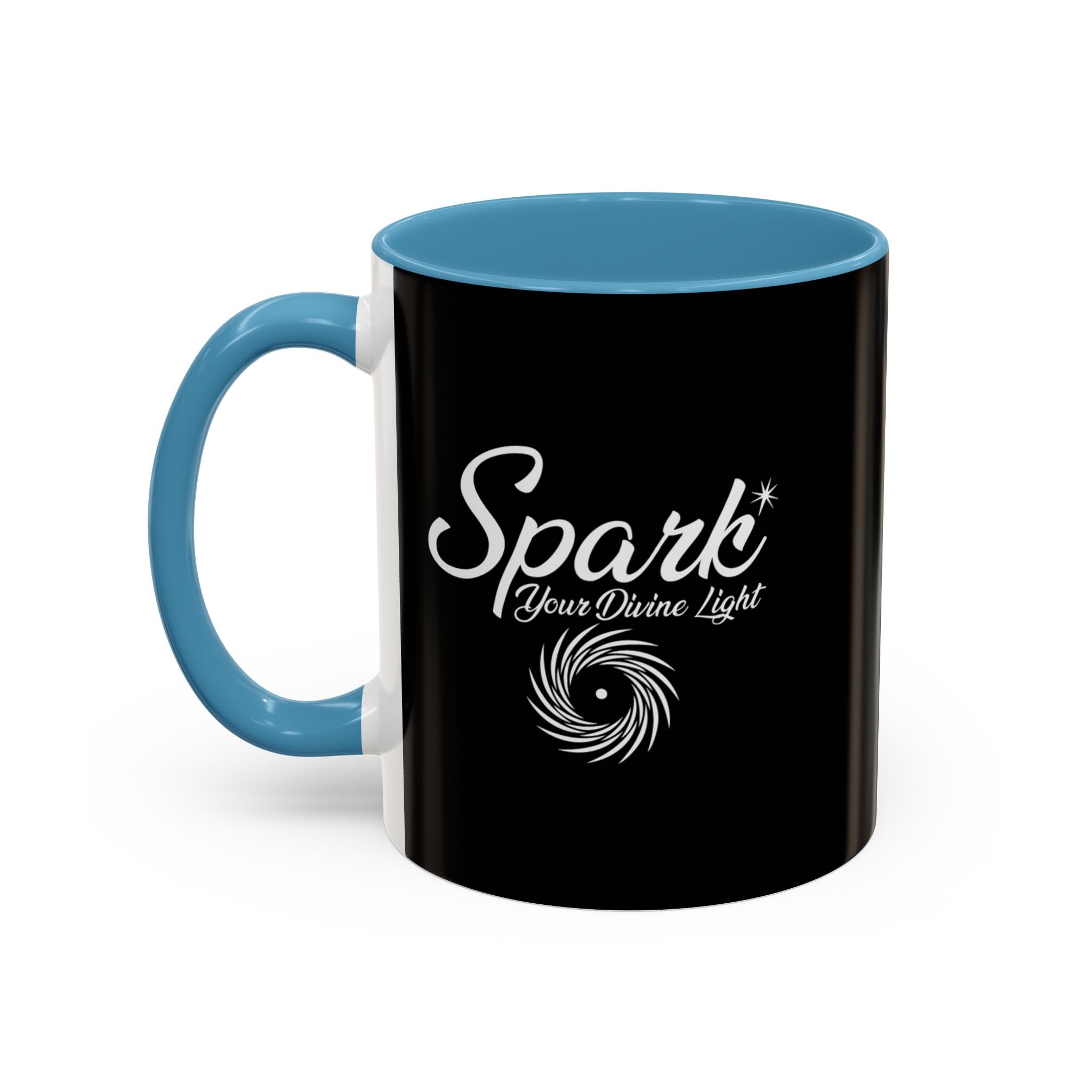 Spark Your Divine Light Accent Ceramic Coffee Mug
