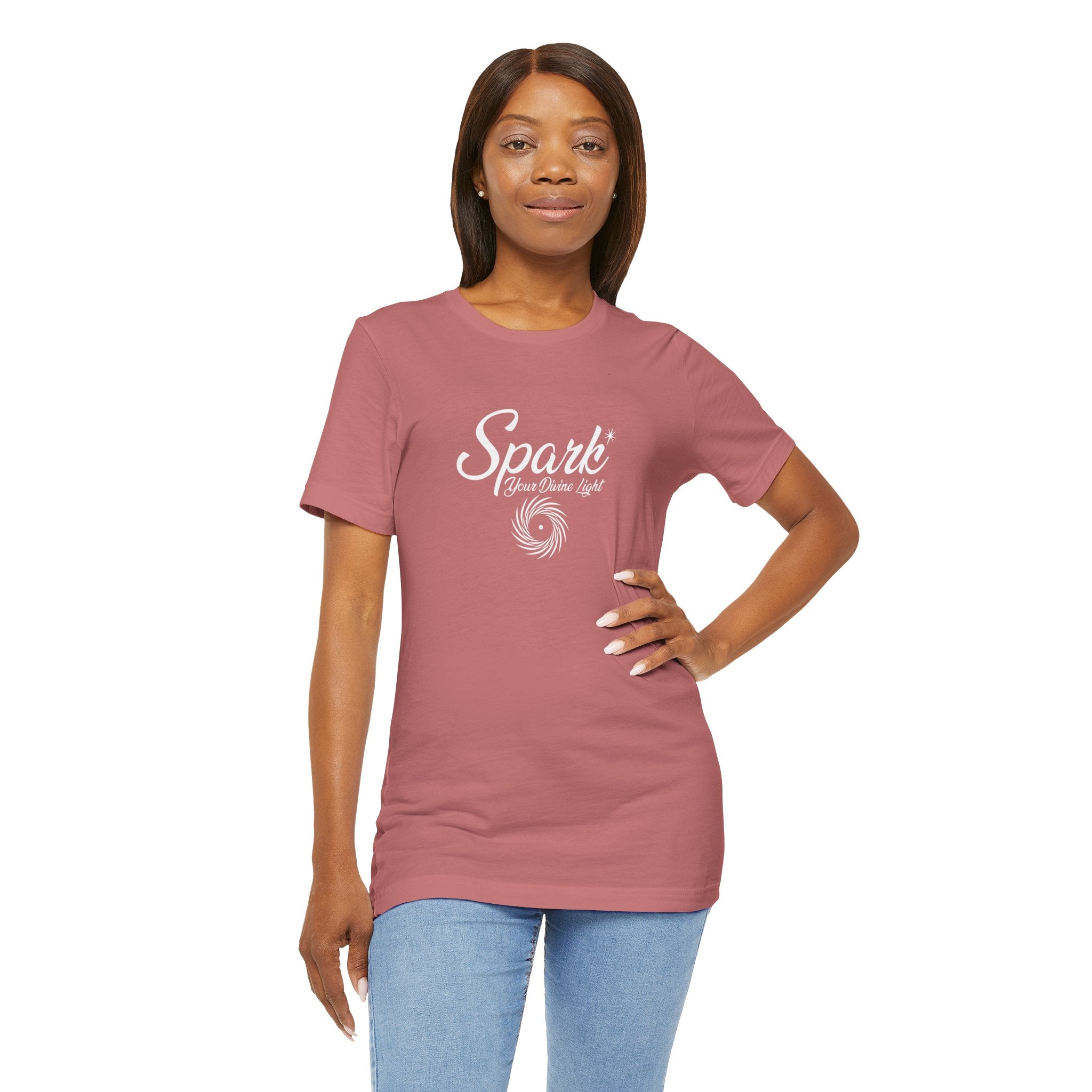 Spark Inspire Tee "Spark Your Divine Light"
