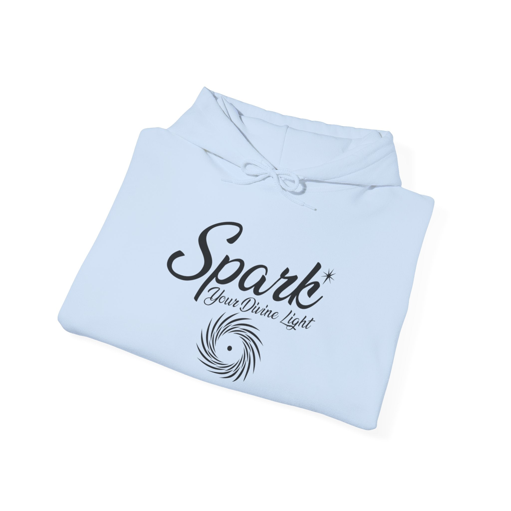 Spark Your Divine Light Hoodie Inspirational Spiritual Pullover
