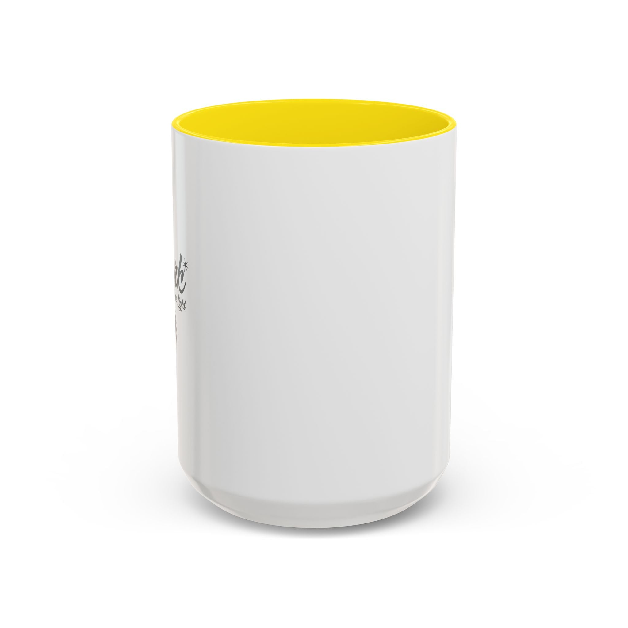 Spark Your Divine Light Accent Ceramic Coffee Mug