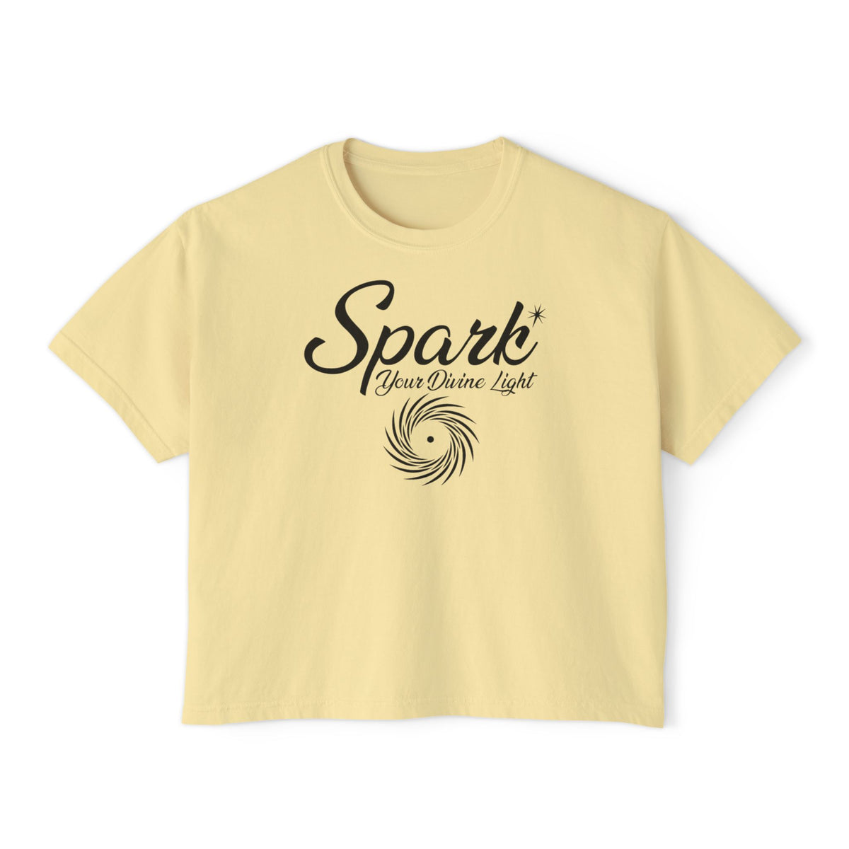 Spark Your Divine Light Boxy Tee
