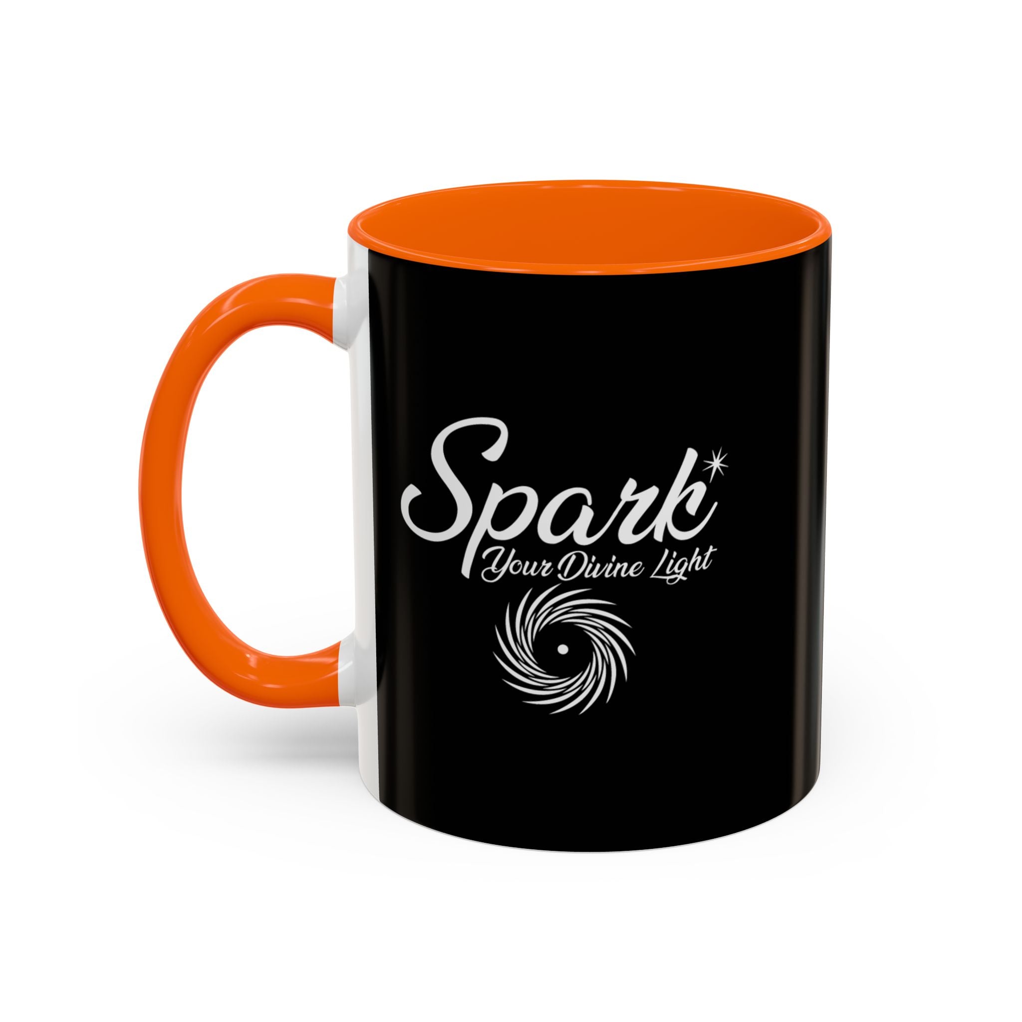 Spark Your Divine Light Accent Ceramic Coffee Mug