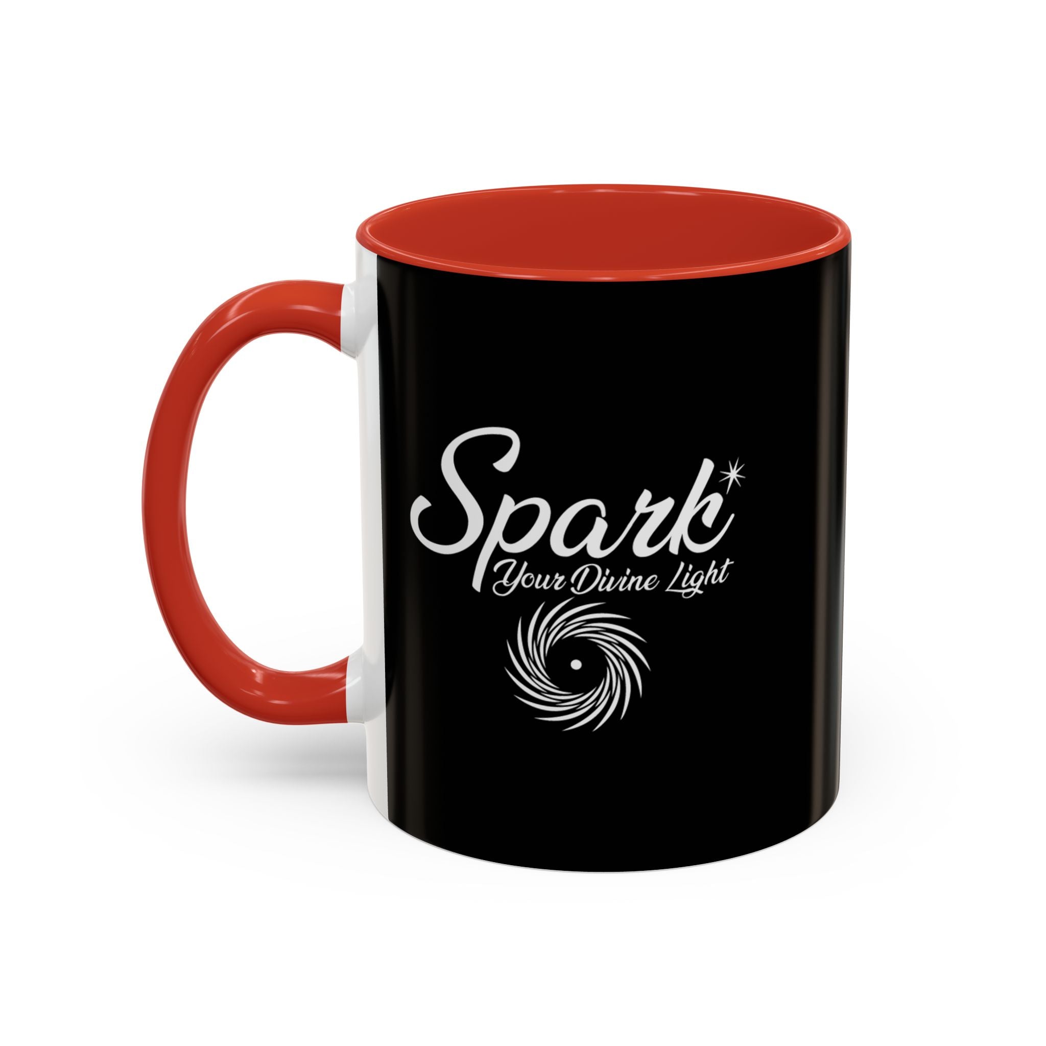 Spark Your Divine Light Accent Ceramic Coffee Mug