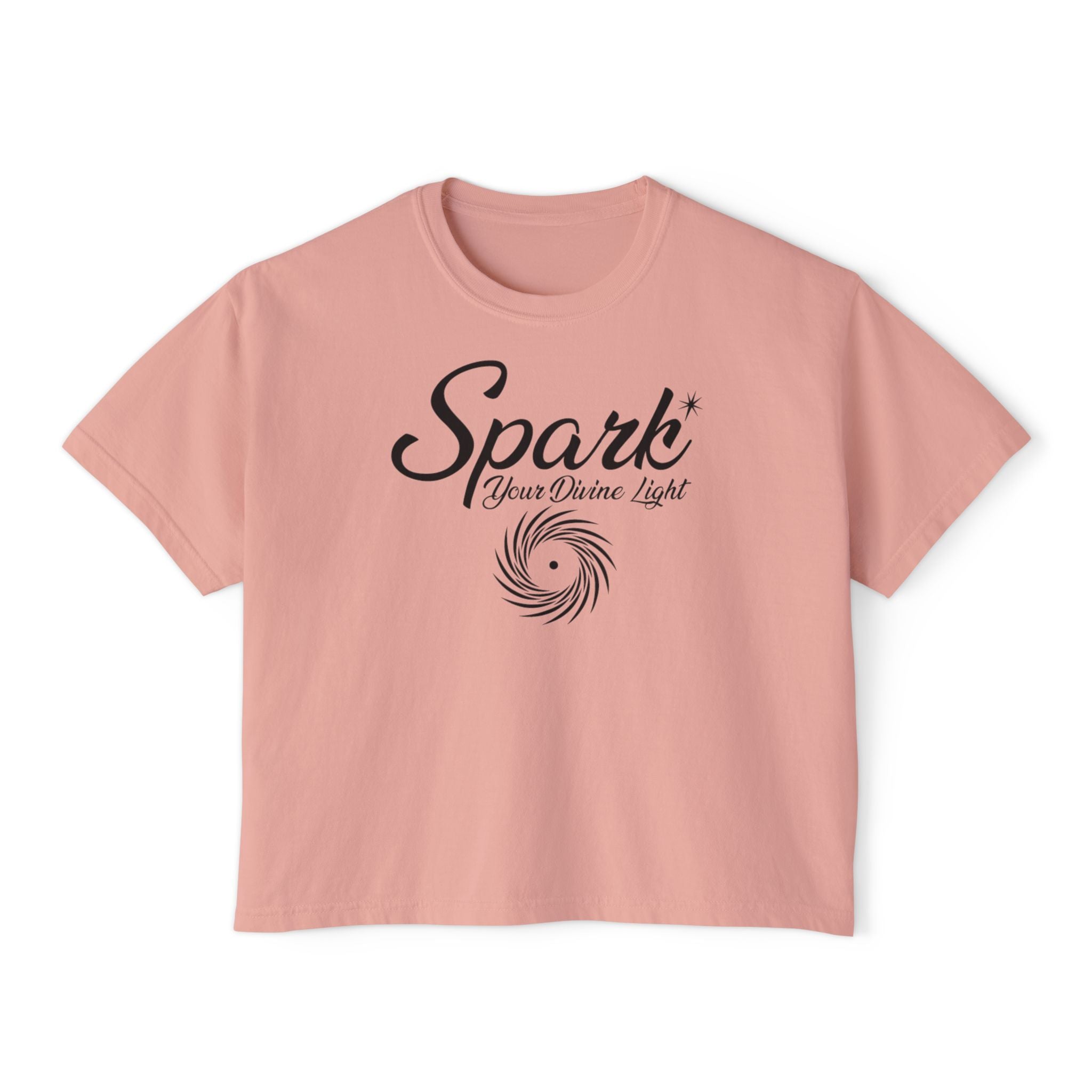 Spark Your Divine Light Boxy Tee