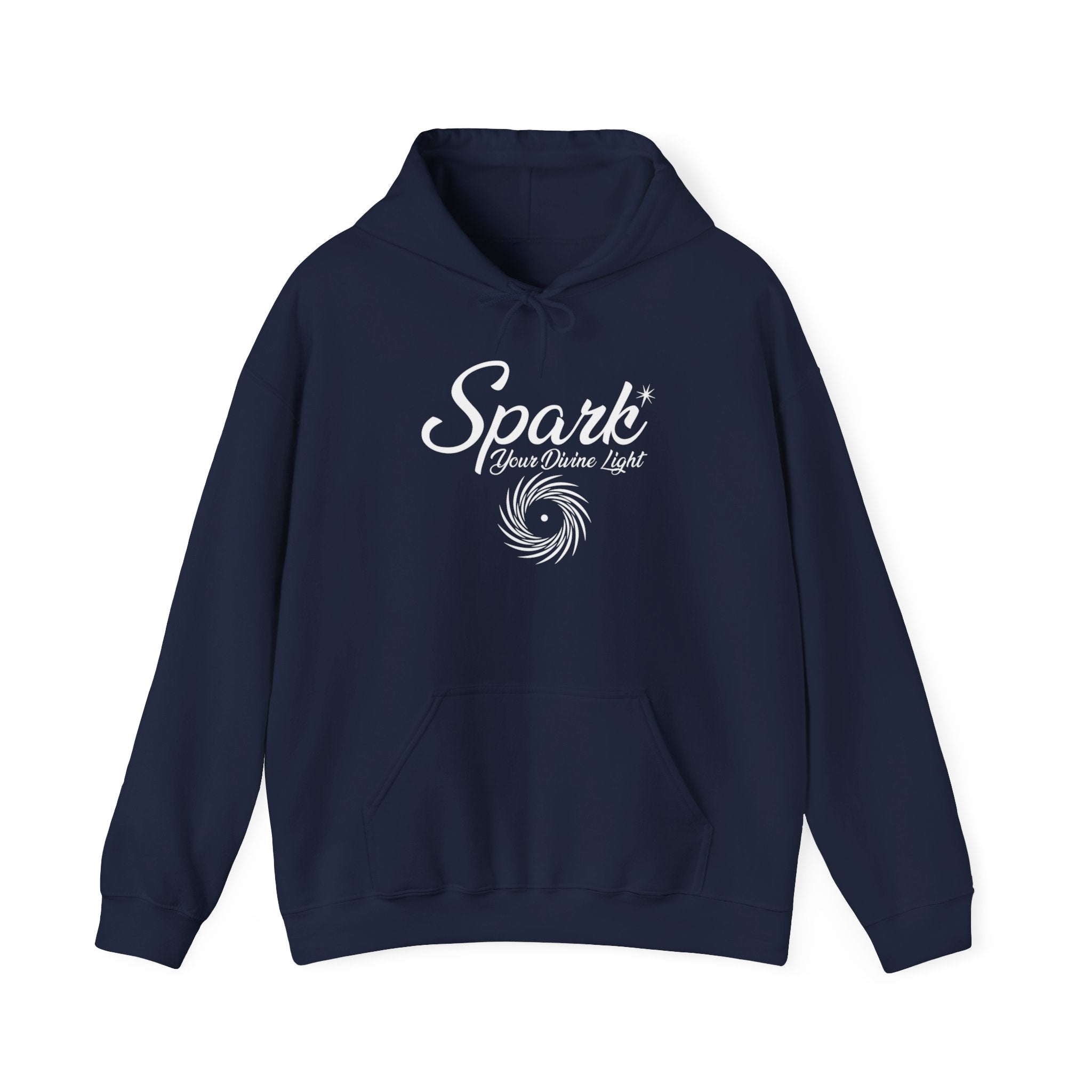 Spark Your Divine Light Hoodie Inspirational Spiritual Pullover