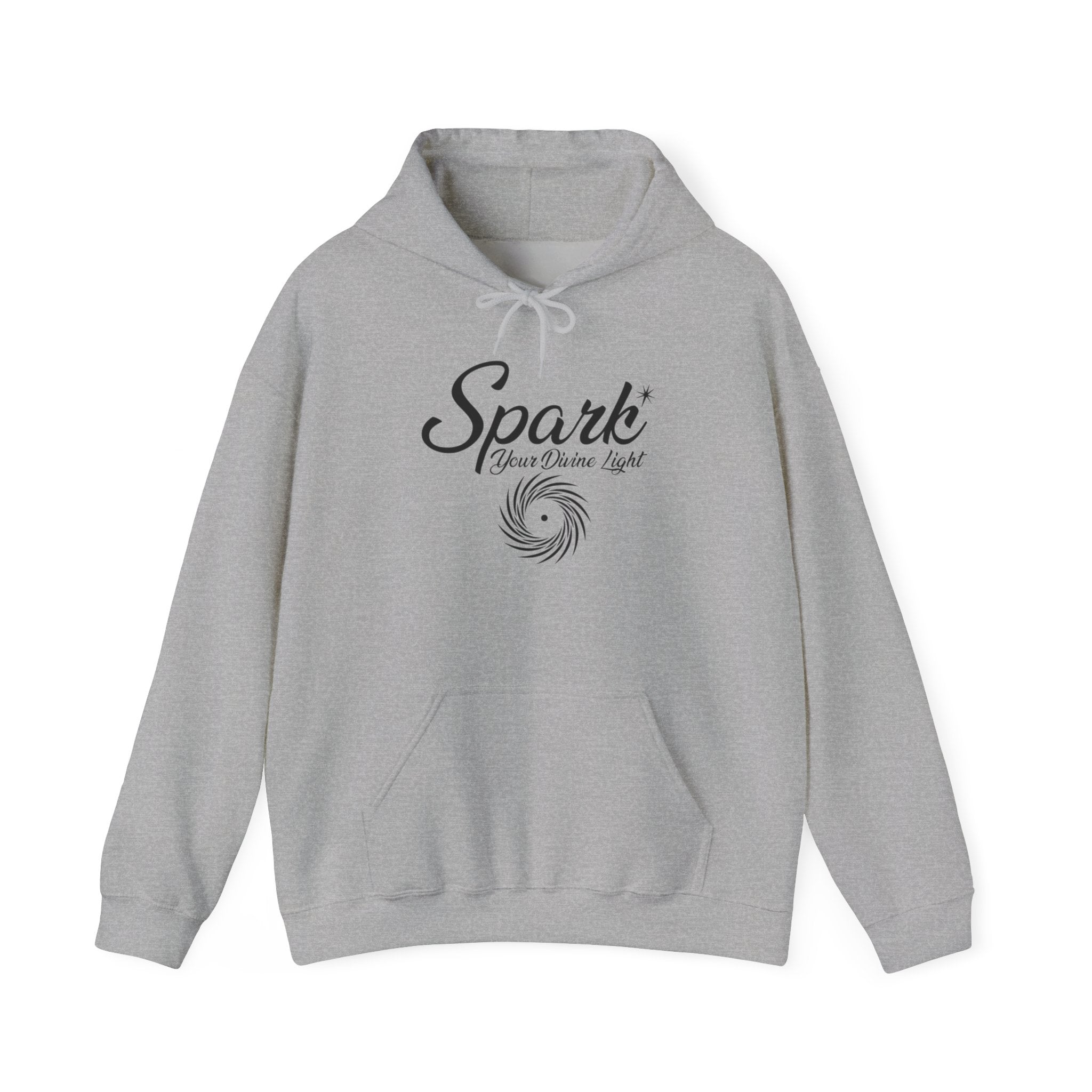 Spark Your Divine Light Hoodie Inspirational Spiritual Pullover