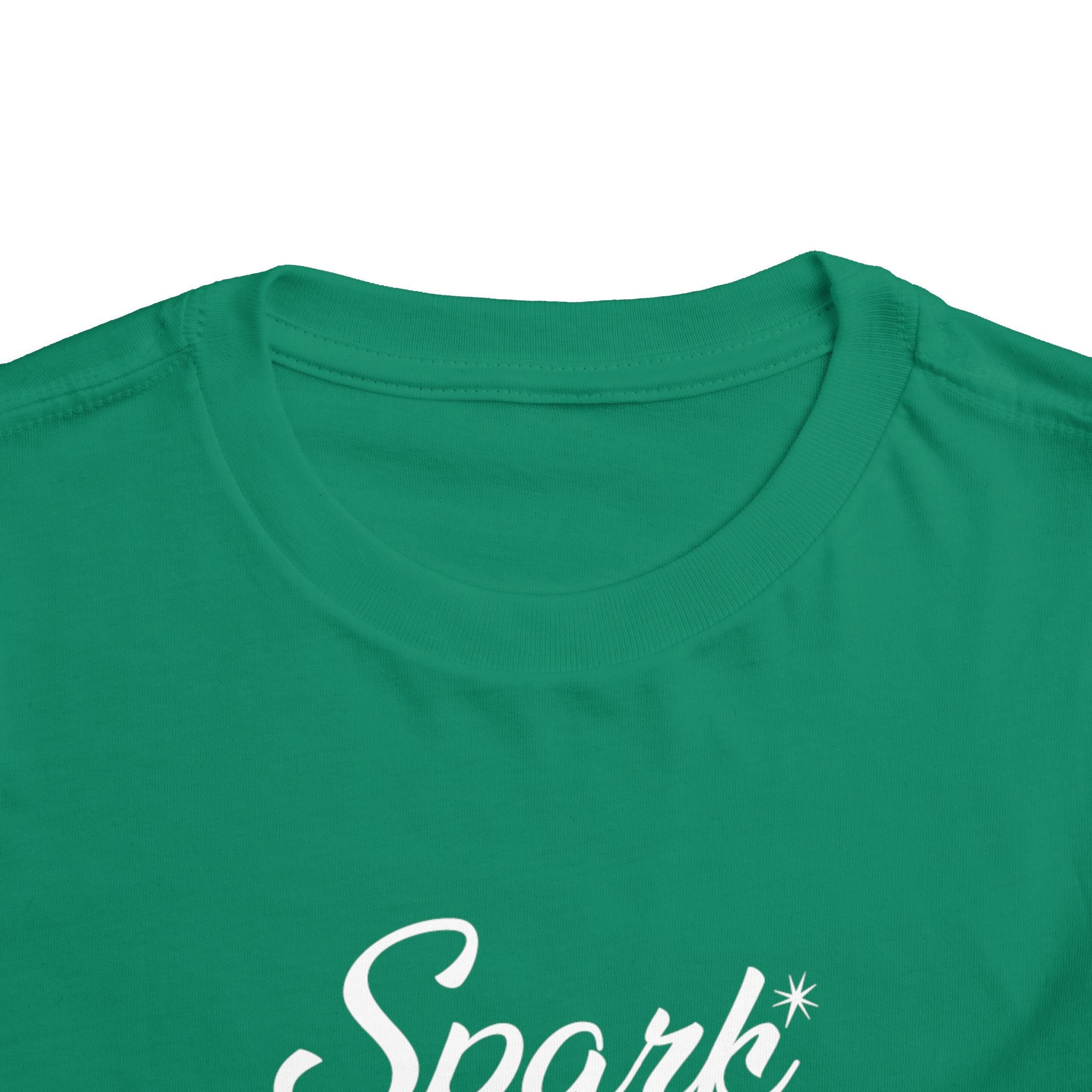 Spark Toddler Tee - 'Shine Your Light' Yellow Graphic Shirt