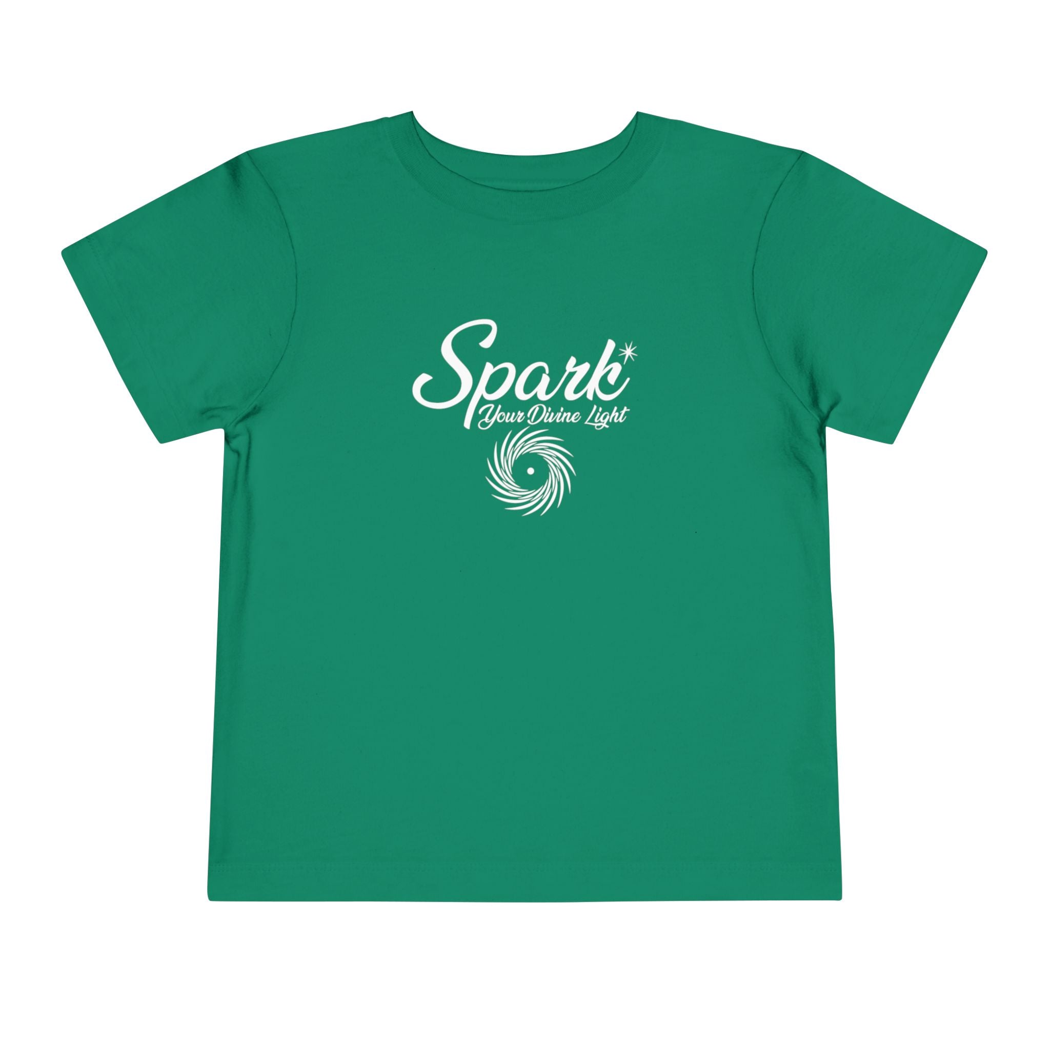 Spark Toddler Tee - 'Shine Your Light' Yellow Graphic Shirt