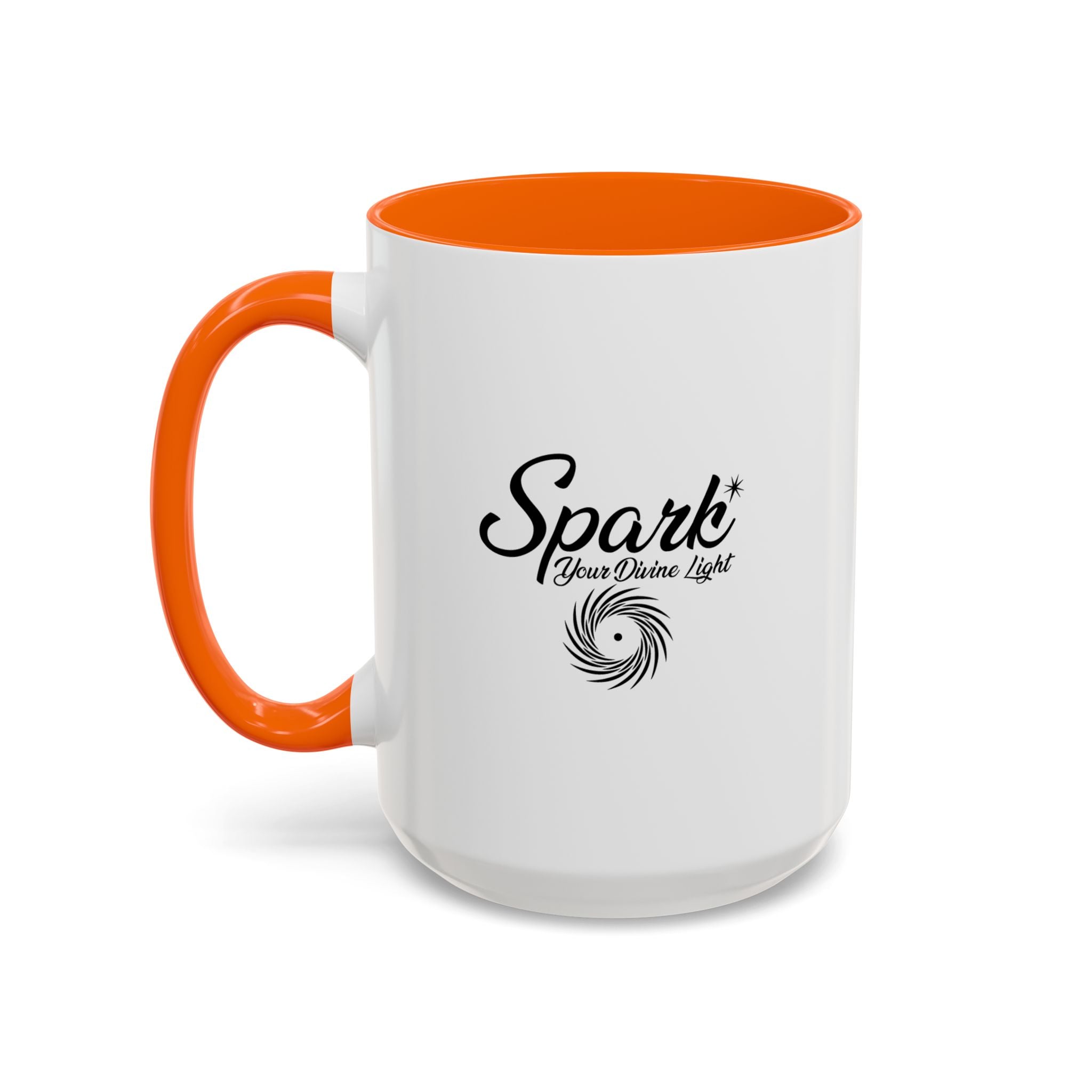 Spark Your Divine Light Accent Ceramic Coffee Mug