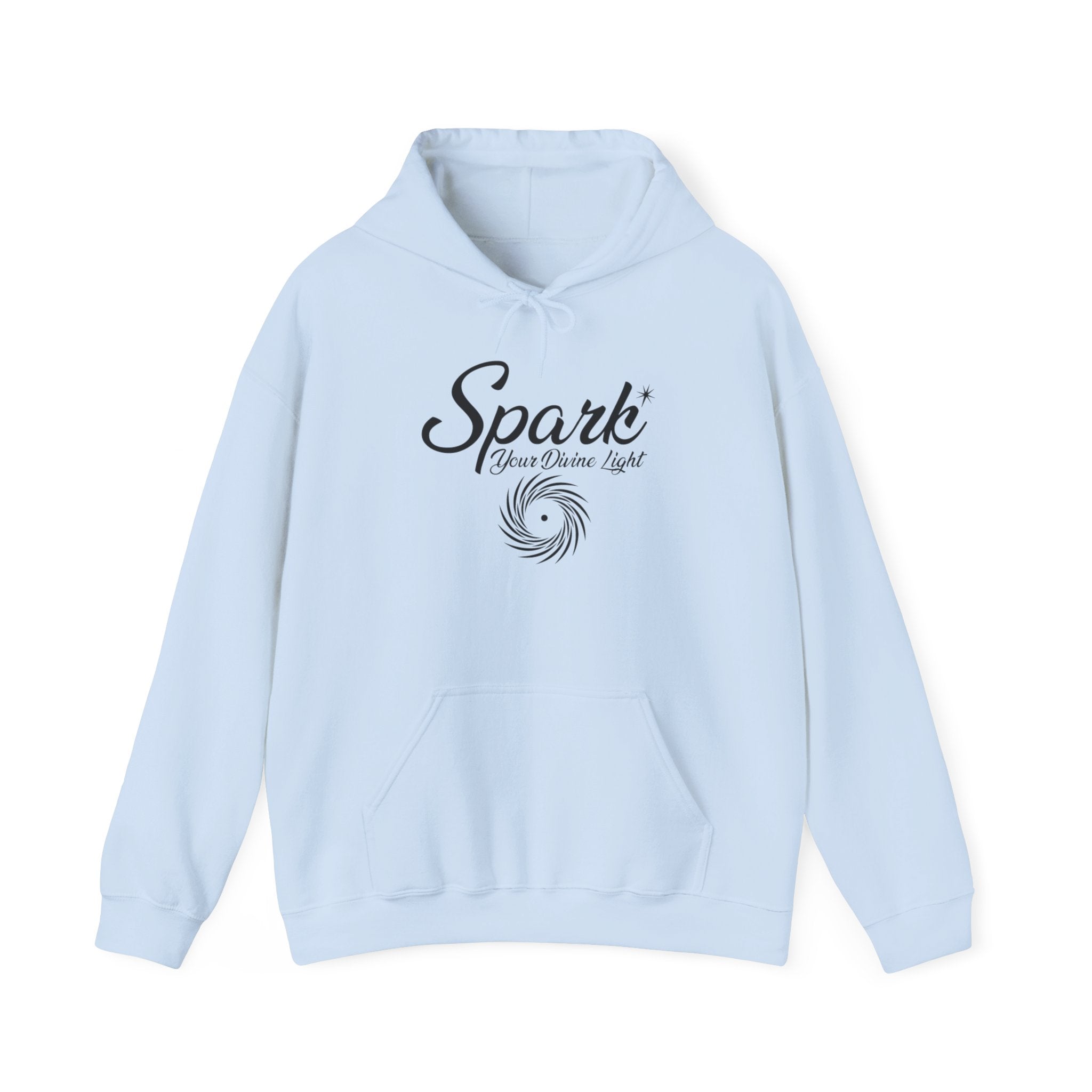 Spark Your Divine Light Hoodie Inspirational Spiritual Pullover