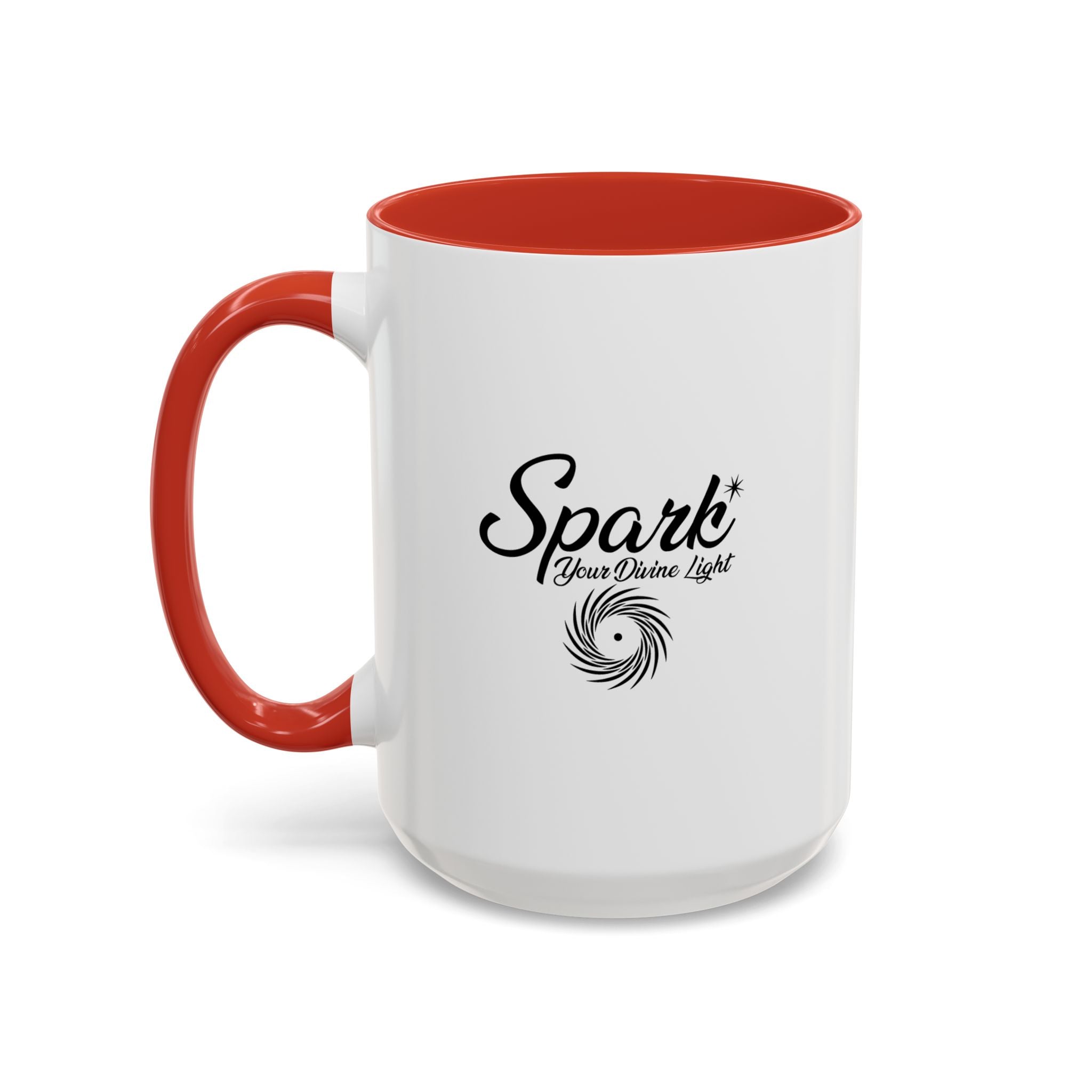 Spark Your Divine Light Accent Ceramic Coffee Mug