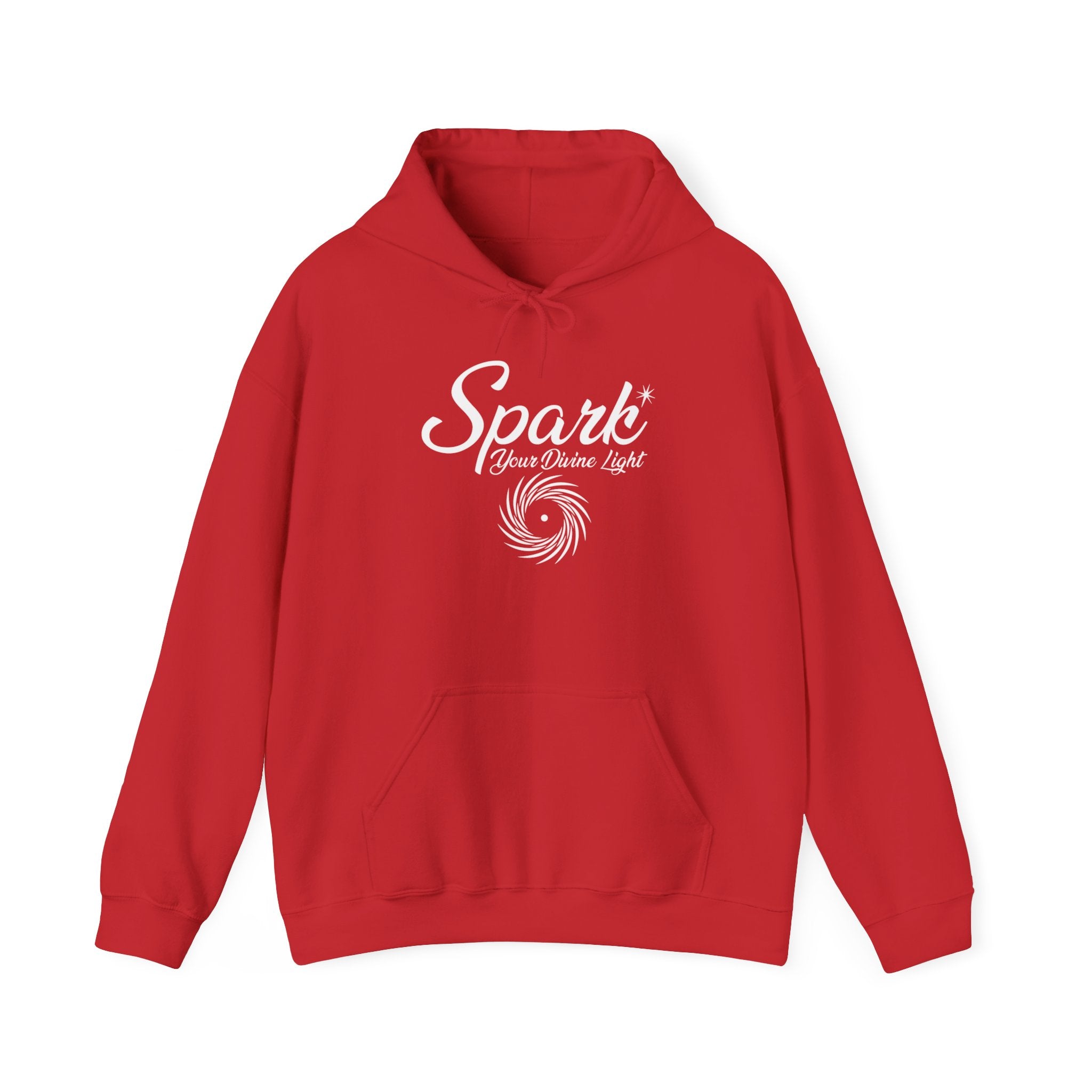 Spark Your Divine Light Hoodie Inspirational Spiritual Pullover