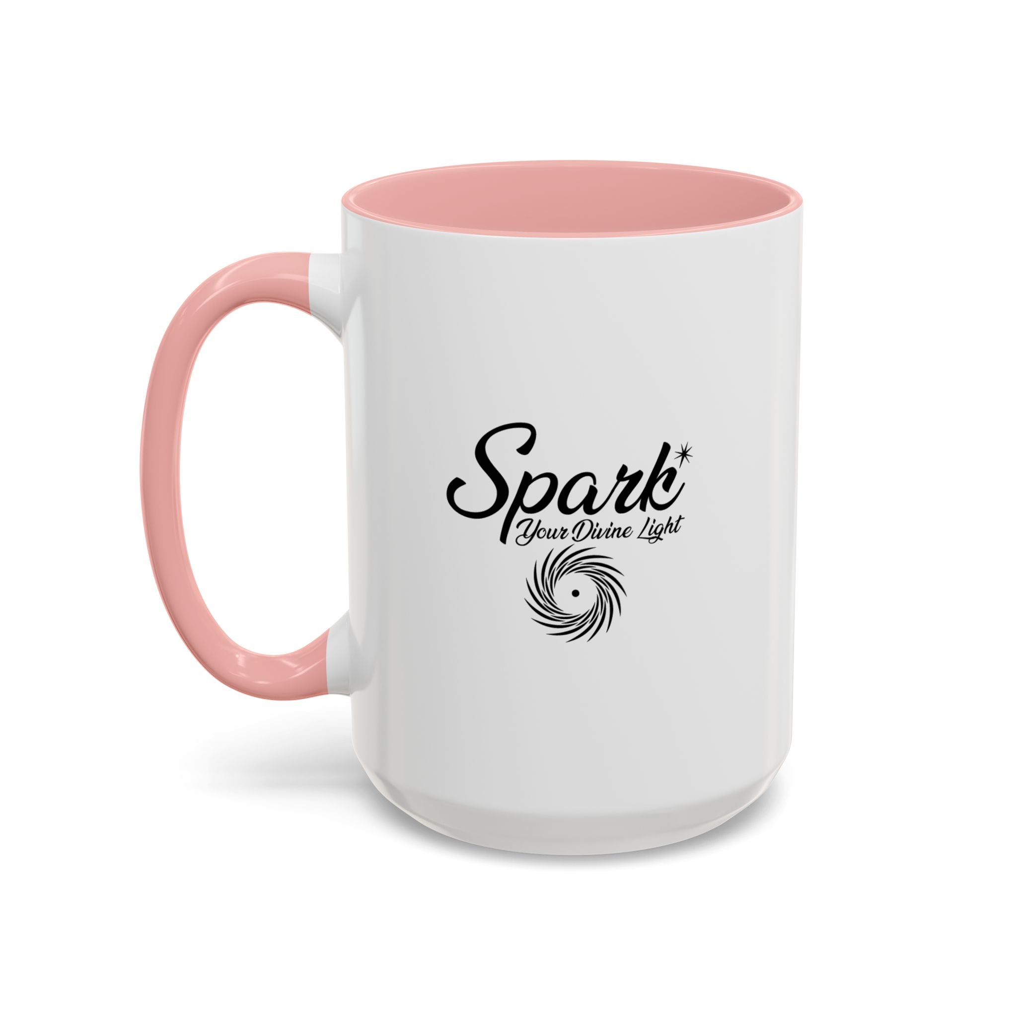 Spark Your Divine Light Accent Ceramic Coffee Mug