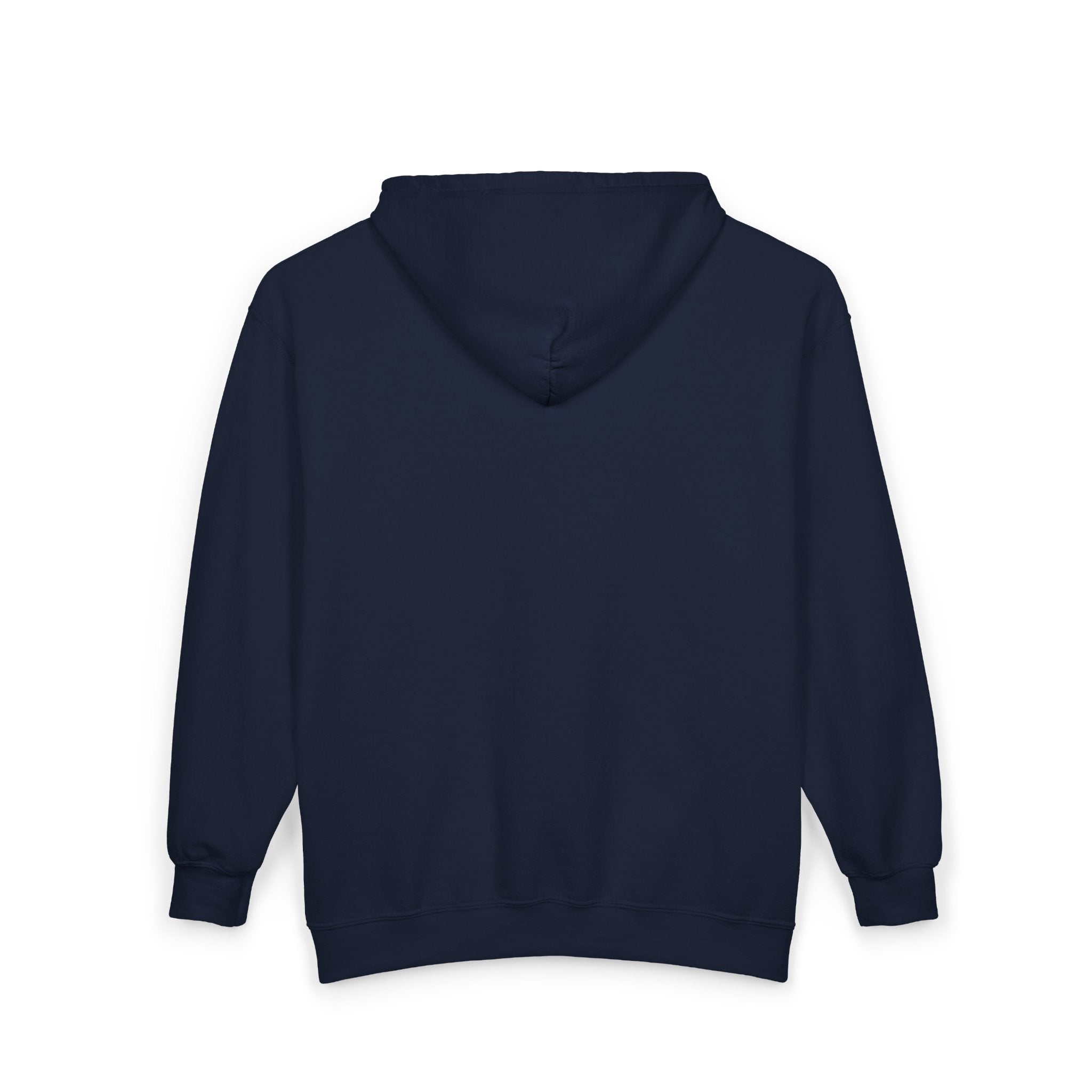 Spark Blue Ocean Light Zip Hoodie — Nautical Surf Logo Full-Zip Sweatshirt