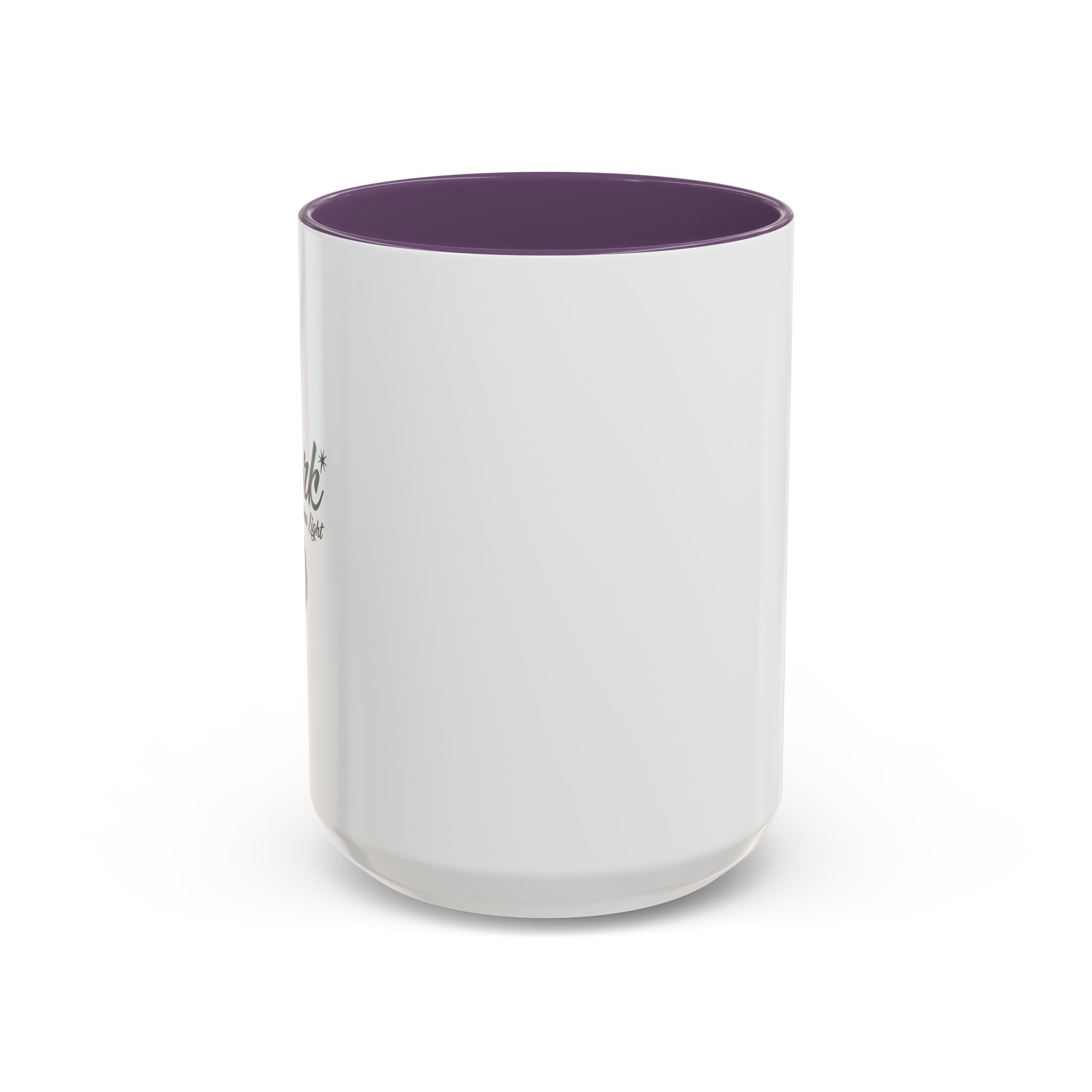 Spark Your Divine Light Accent Ceramic Coffee Mug