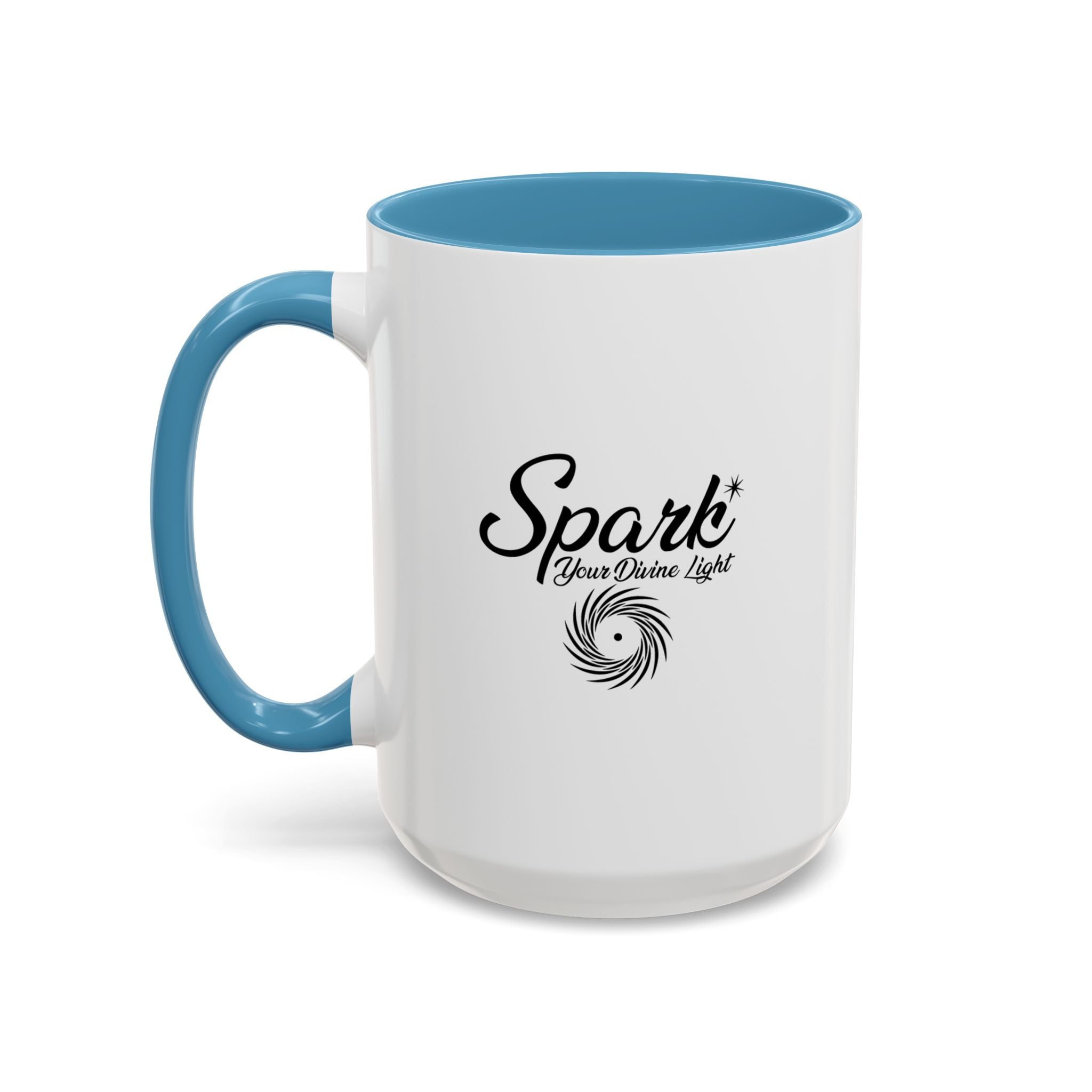 Spark Your Divine Light Accent Ceramic Coffee Mug