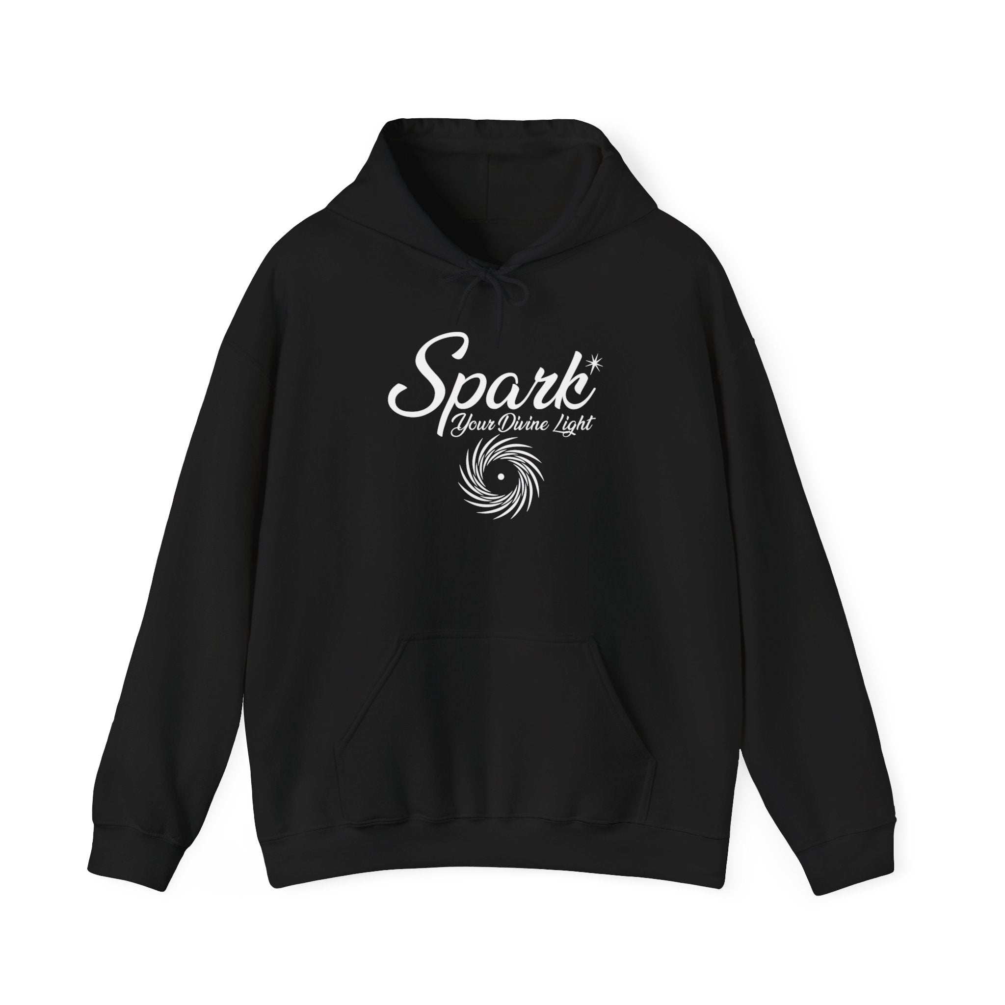 Spark Your Divine Light Hoodie Inspirational Spiritual Pullover