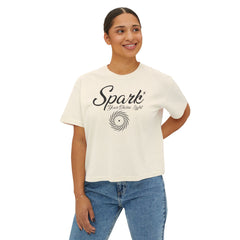 Spark Your Divine Light Boxy Tee