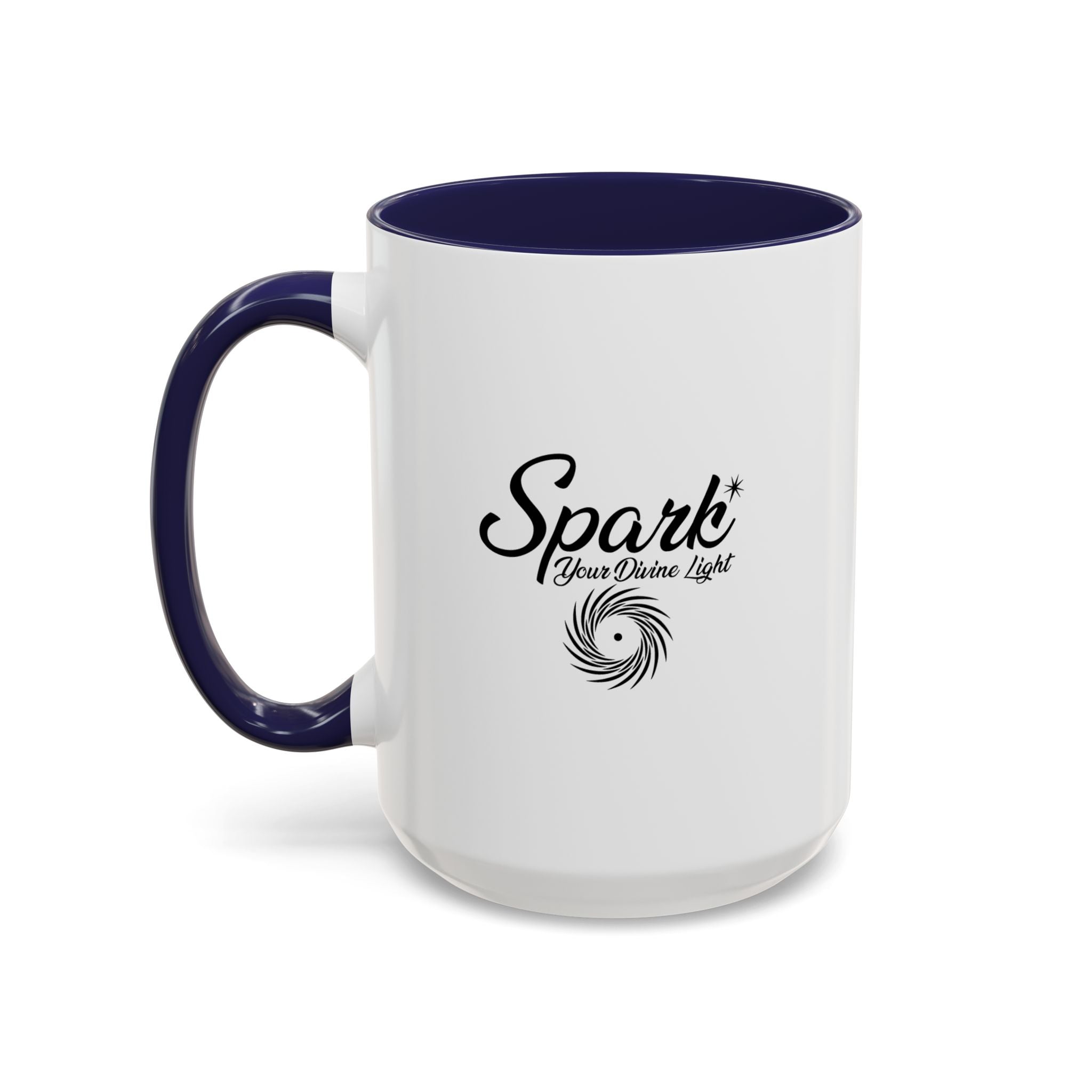 Spark Your Divine Light Accent Ceramic Coffee Mug