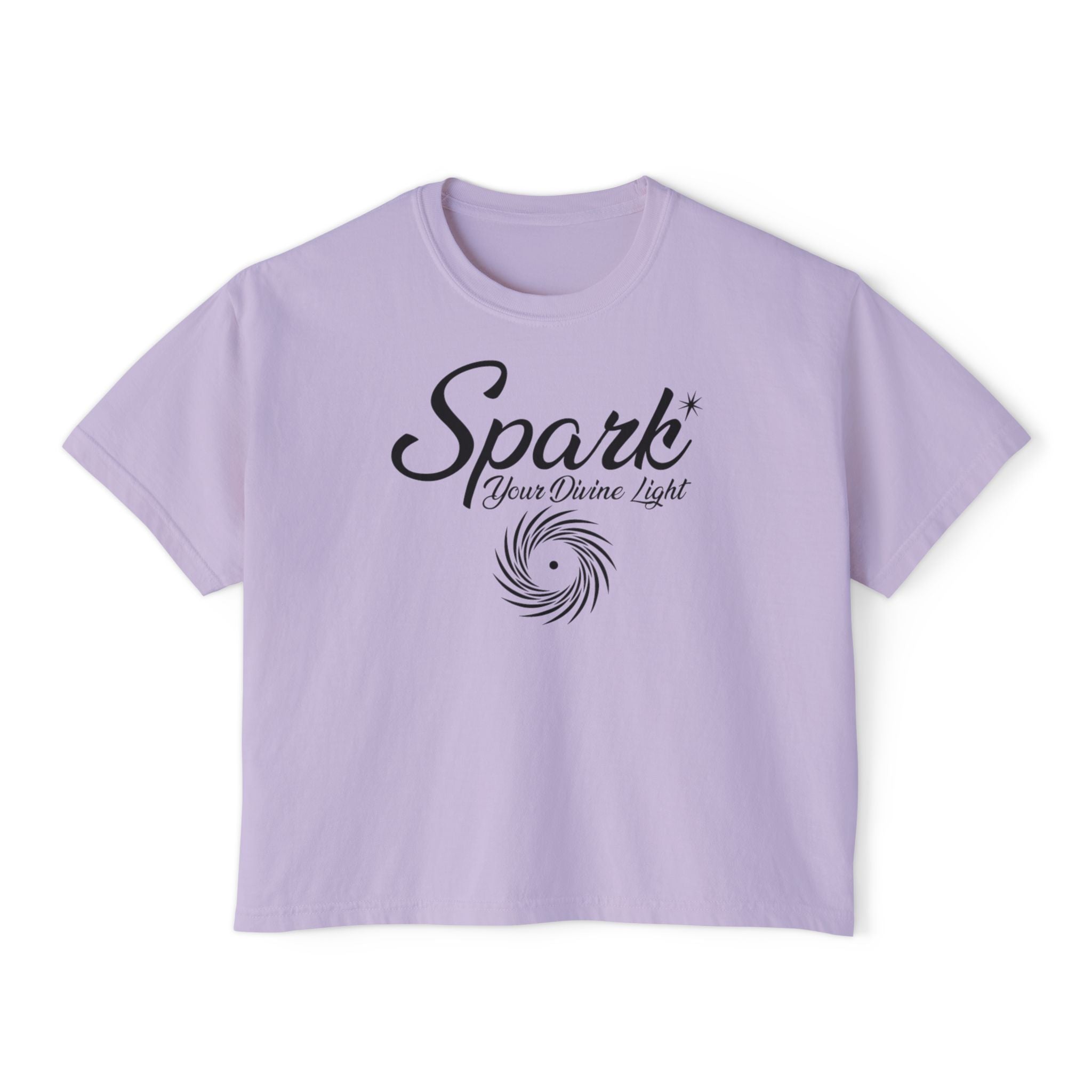 Spark Your Divine Light Boxy Tee