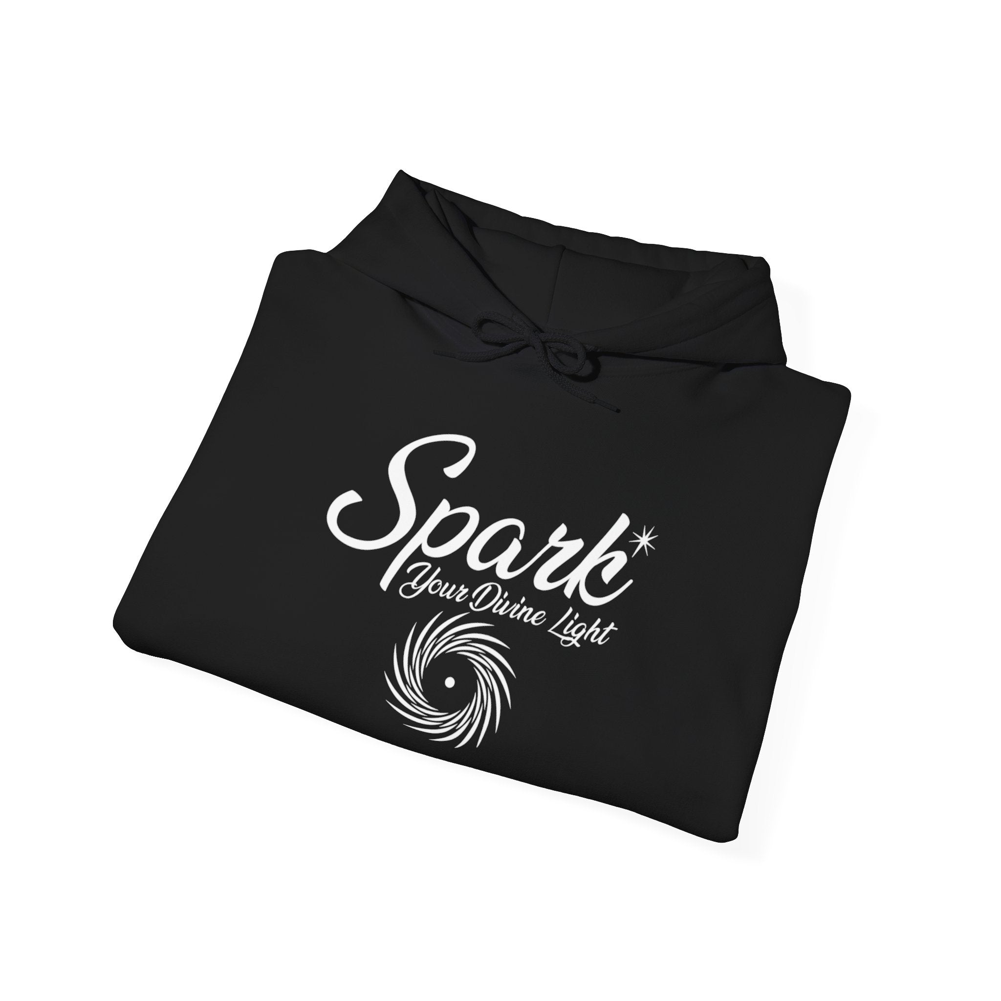 Spark Your Divine Light Hoodie Inspirational Spiritual Pullover