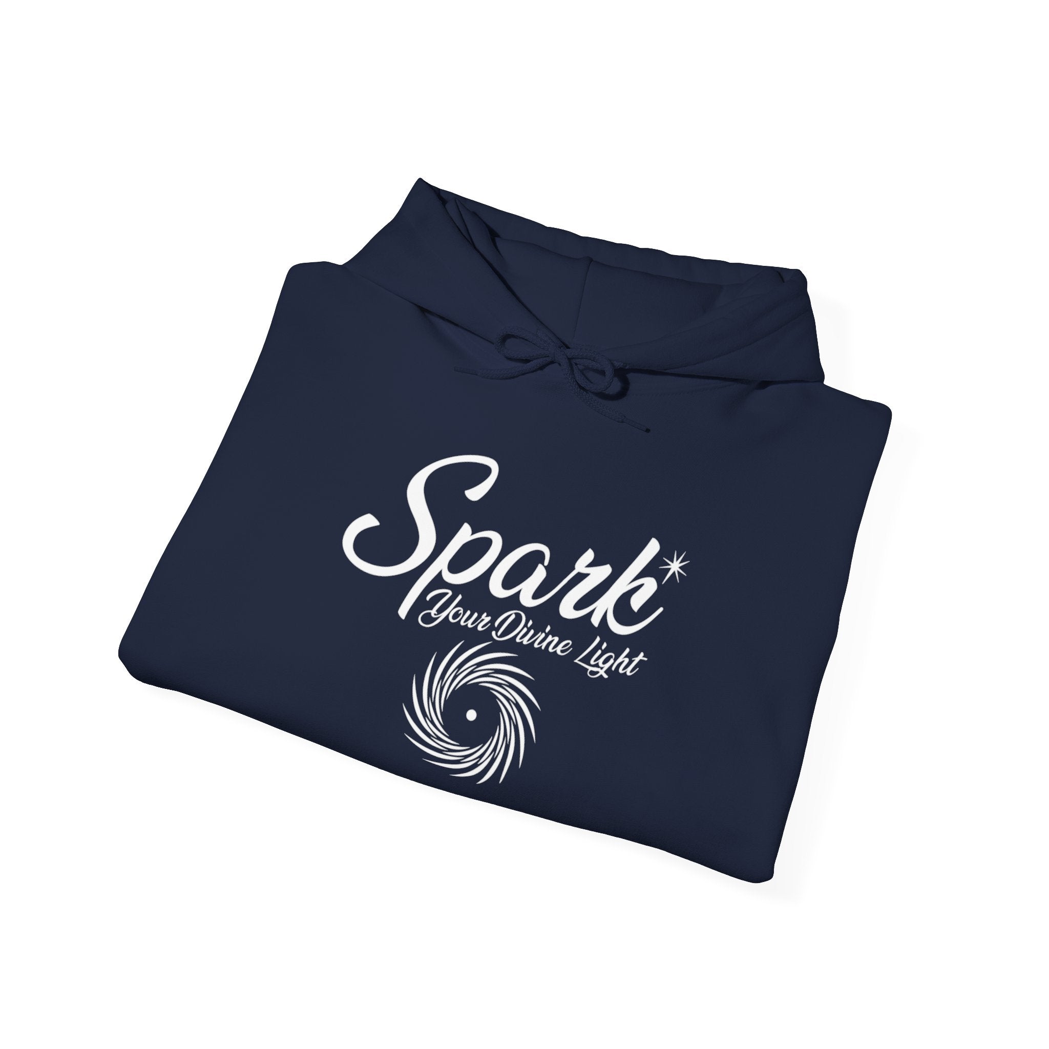 Spark Your Divine Light Hoodie Inspirational Spiritual Pullover