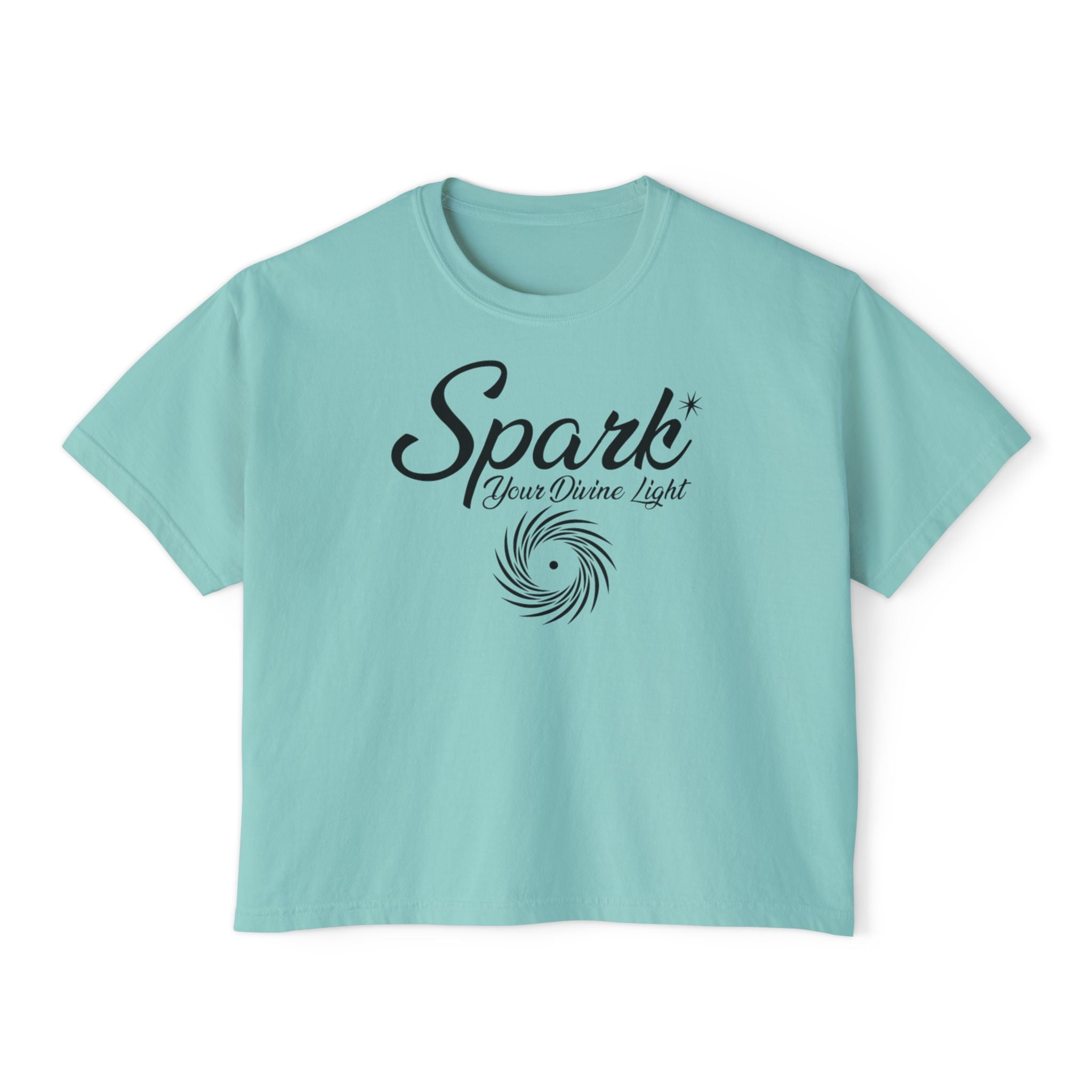 Spark Your Divine Light Boxy Tee