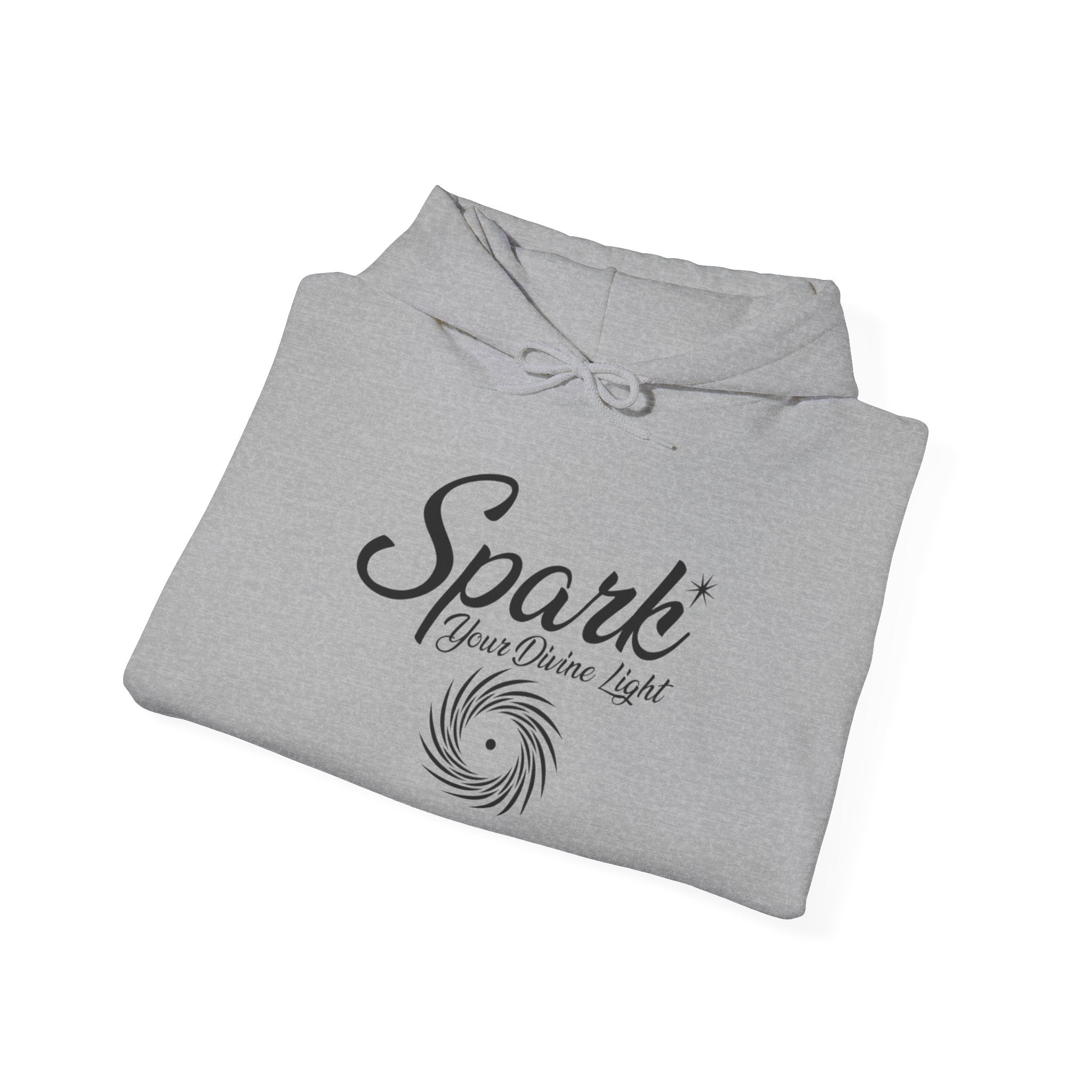 Spark Your Divine Light Hoodie Inspirational Spiritual Pullover