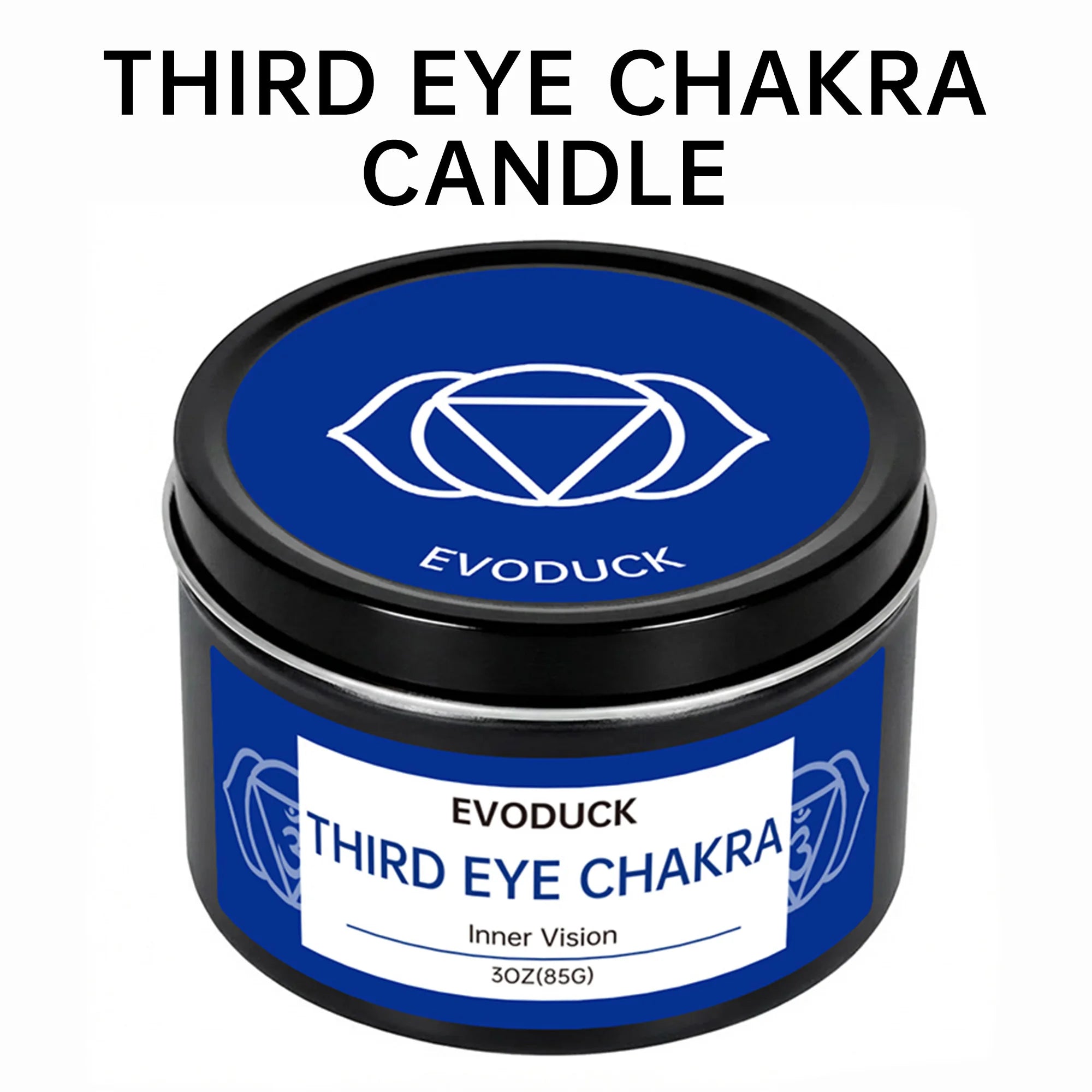 Crown Chakra Scented Candles Sandalwood scent- with Gift Box Spiritual Gifts for Women,Men,Valentines Day Birthday&Anniversary