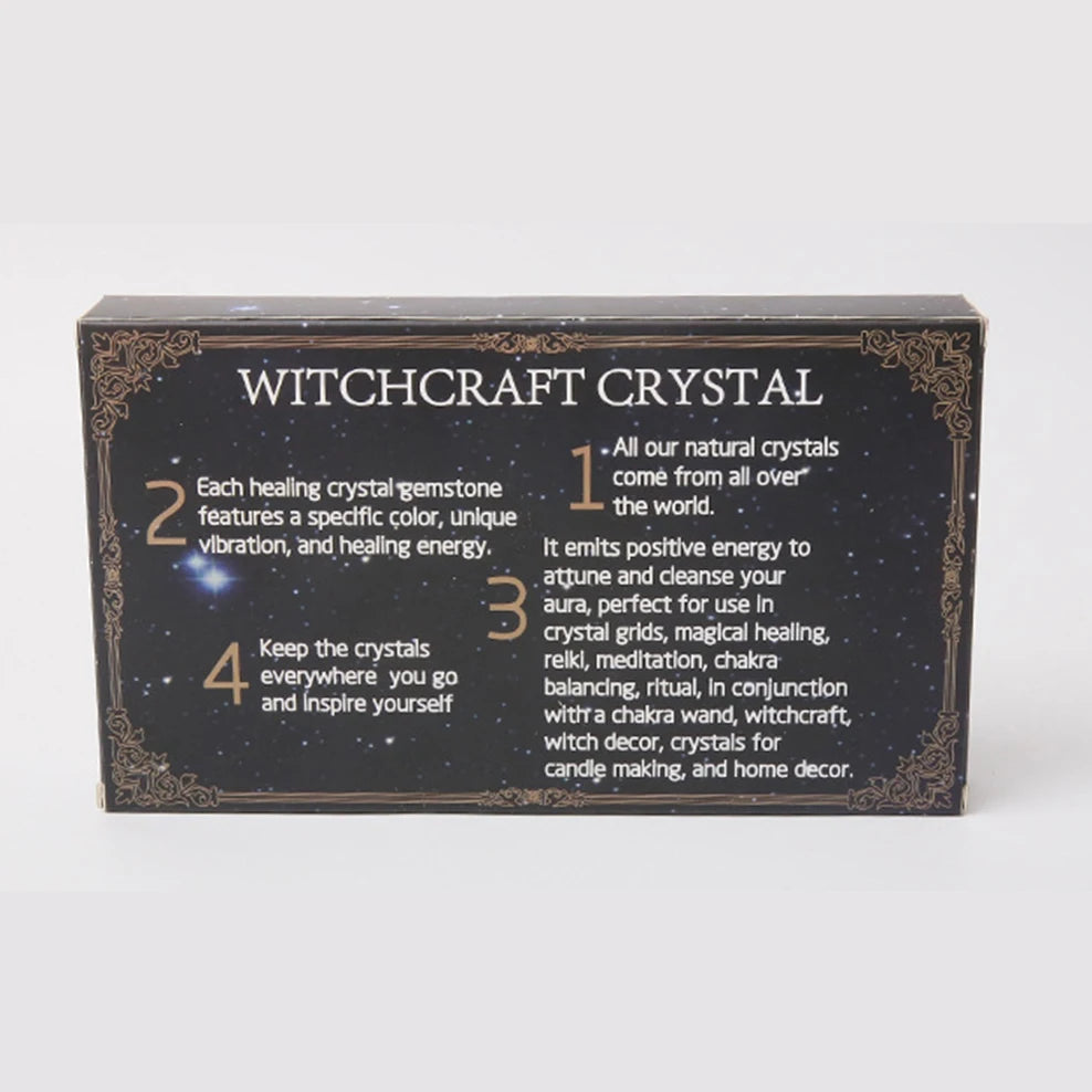 Aromatherapy gift box set for space purification, decompression, Peru's Sacred Wood, Witchcraft Crystal, Home fragrance set box,
