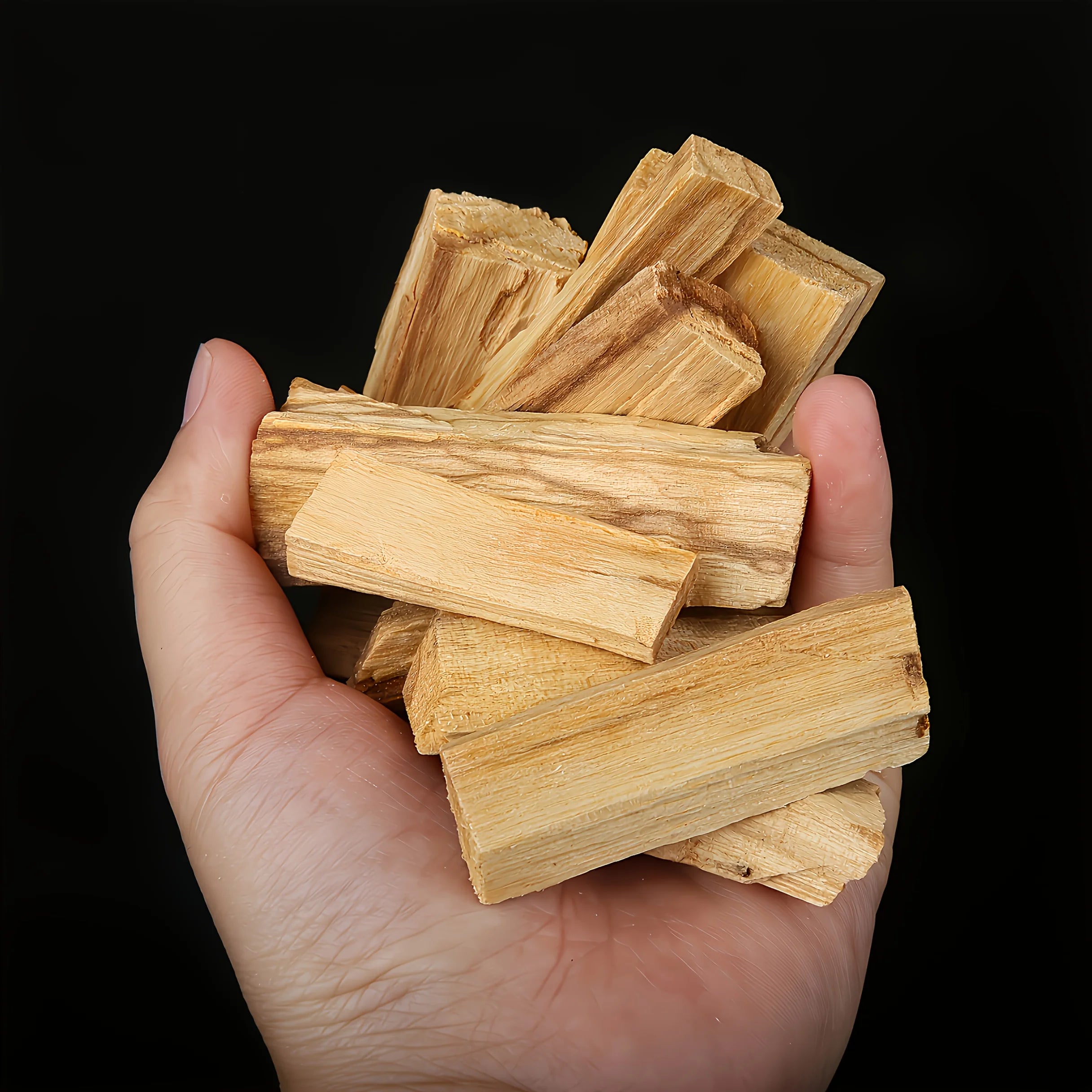 30g Peruvian Sacred Wood Incense Sticks, Packaged in a Highly Sealed Kraft Paper Bag, Unique Label, Natural Incense Sticks Palo Santo, for Powerful Purification, Amulets, Relaxation, Stress Relief, Meditation, Rituals, Gifts