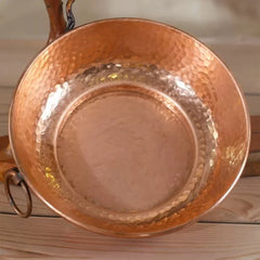 Red Copper Aromatherapy Dish,Engraving Hammer Texture Incense Pile Plate,Tibetan Religious Item Tray Desktop Altars Decorative