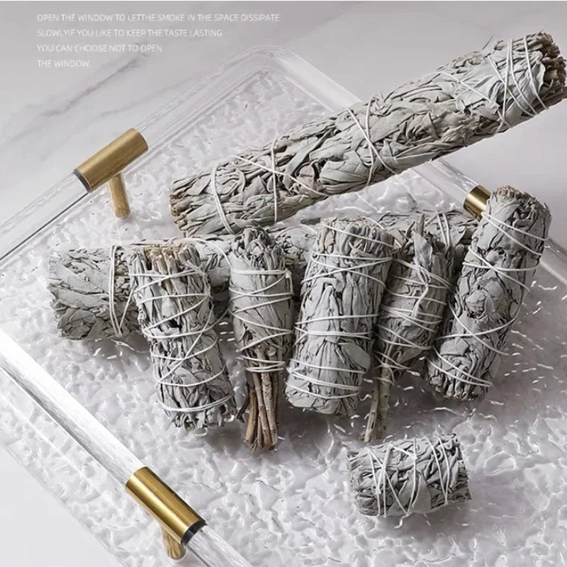 White Sage Bundles - Sage Smudge Stick for Home Cleansing Incense Healing Meditation and California Smudge Sticks Rituals