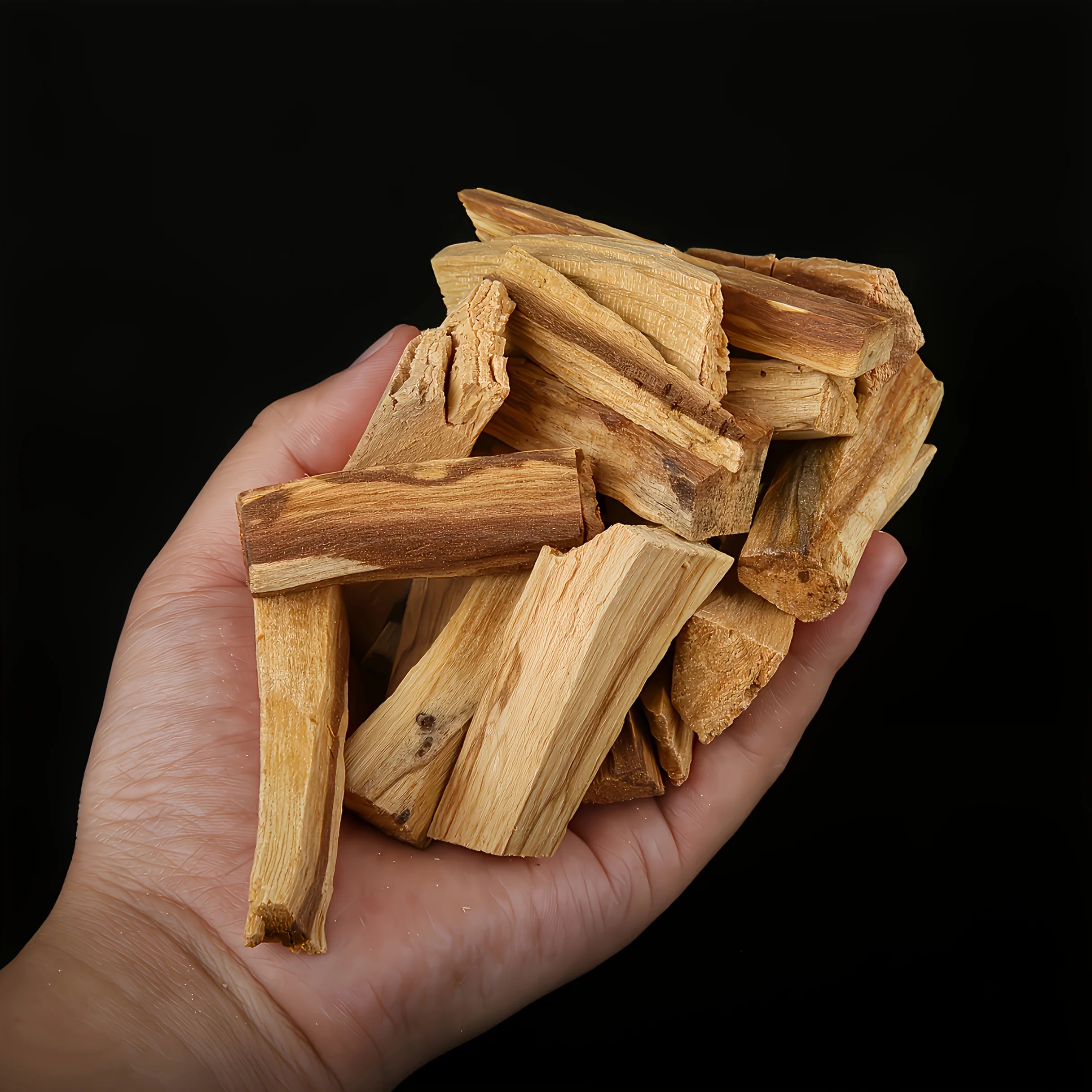 30g Peruvian Sacred Wood Incense Sticks, Packaged in a Highly Sealed Kraft Paper Bag, Unique Label, Natural Incense Sticks Palo Santo, for Powerful Purification, Amulets, Relaxation, Stress Relief, Meditation, Rituals, Gifts