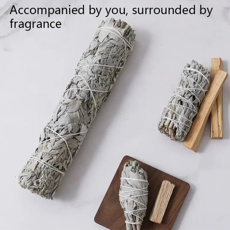 White Sage Bundles - Sage Smudge Stick for Home Cleansing Incense Healing Meditation and California Smudge Sticks Rituals