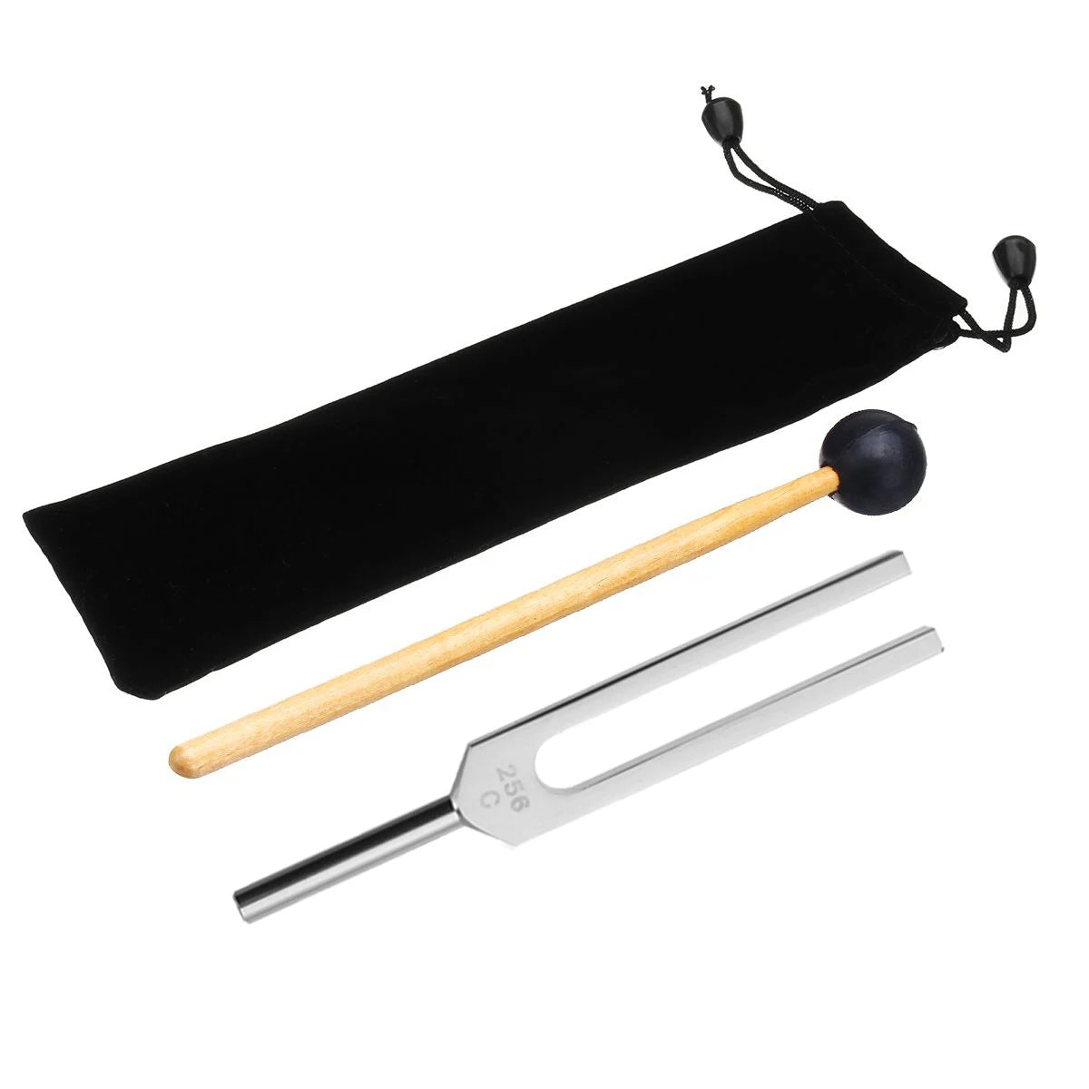 Medical 128Hz 256Hz 512Hz 1024Hz 2048Hz 4096Hz Neurological Massager Chakra Tuning Fork Hammer Stick Sound Healing Therapy Tool