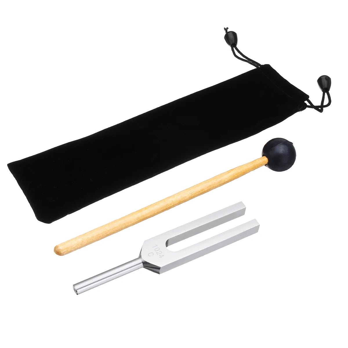 Medical 128Hz 256Hz 512Hz 1024Hz 2048Hz 4096Hz Neurological Massager Chakra Tuning Fork Hammer Stick Sound Healing Therapy Tool