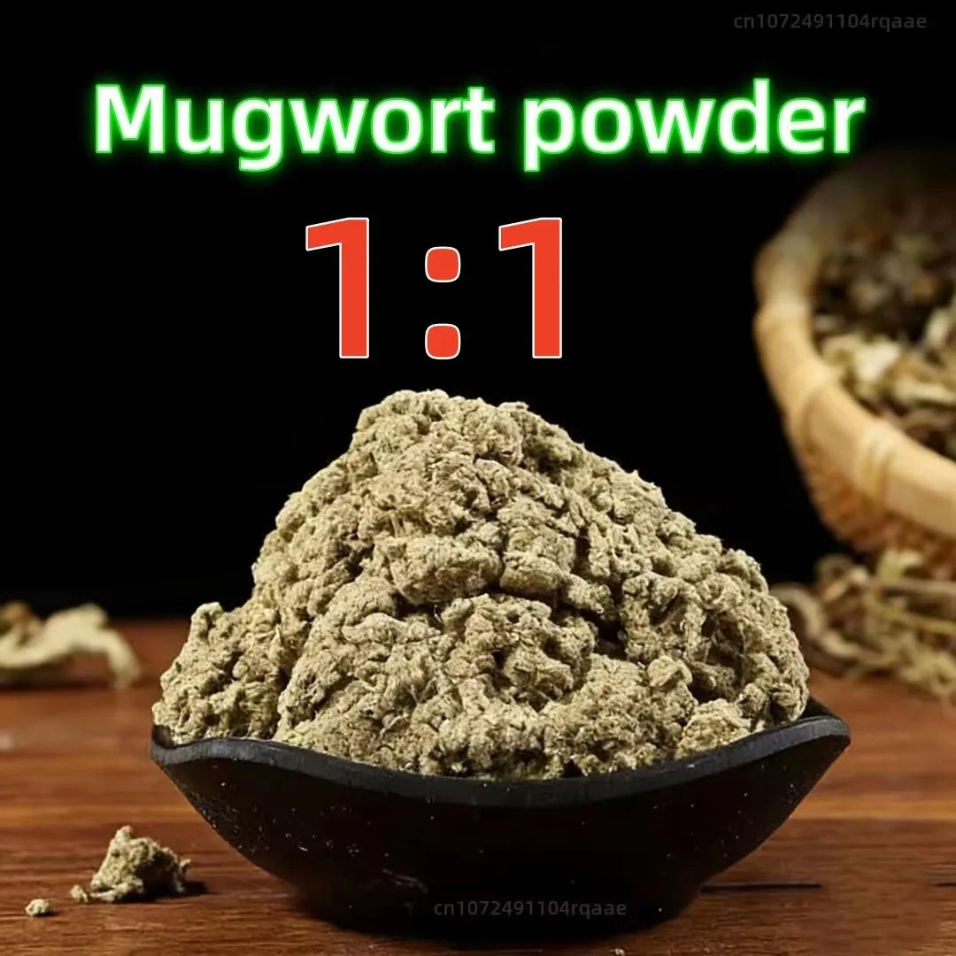 Premium Dried Mugwort Leaves Natural Wormwood Artemisia Argyi for Moxibustion Foot Bath Spa Relaxation Long Lasting Reed Diffuse