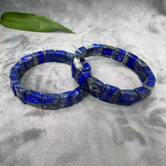 Natural Lapis Lazuli Stone Bracelet Natural Energy Gemstone Jewelry Bangle For Women For Men For Gift Wholesale !