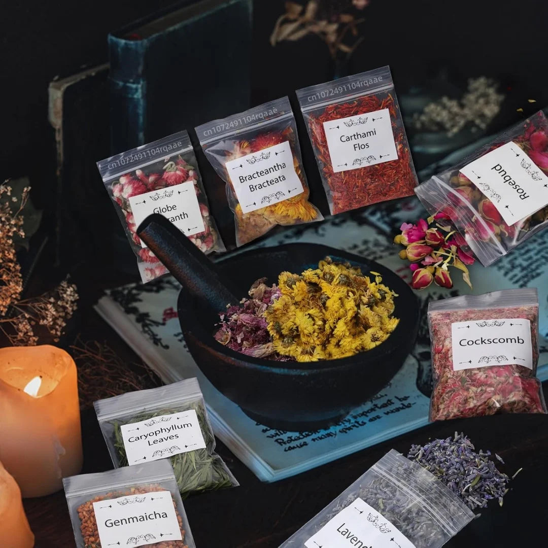 200g Natural Dried Flowers Chamomile/Rose/Butterfly Orchid/Jasmine/lavender Aromatherapy, Sachet, Soap Candle Making Home Decor