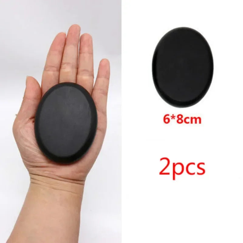 7x11cm 9x7cm 8x8cm Hot Stone Massage lava Stones Natural Energy Massage Spa Stones Set Rock Basalt Wholesale Body Health Care