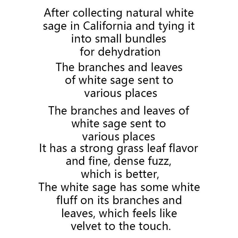 White Sage Bundles - Sage Smudge Stick for Home Cleansing Incense Healing Meditation and California Smudge Sticks Rituals