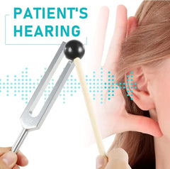 Medical 128Hz 256Hz 512Hz 1024Hz 2048Hz 4096Hz Neurological Massager Chakra Tuning Fork Hammer Stick Sound Healing Therapy Tool
