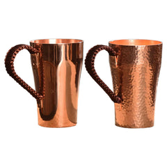 Copper Coffee Mug Drinkware Moscow Mules Cup Large Capacity 400ml Water Mug Handmade Copper Water Cup for Beverage Hosuehold