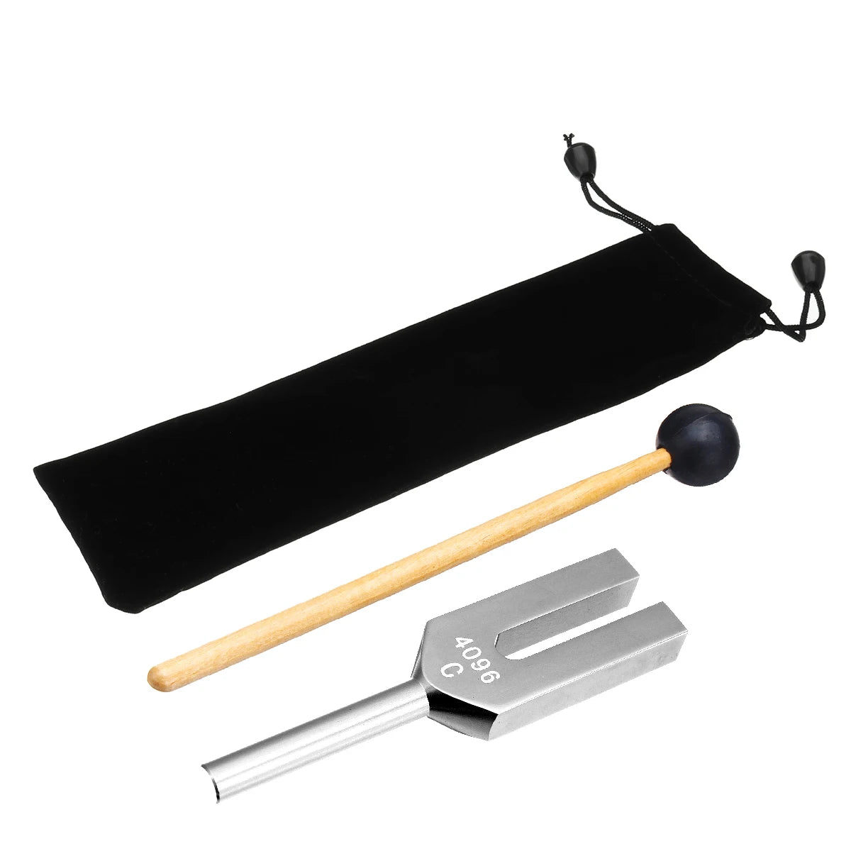 Medical 128Hz 256Hz 512Hz 1024Hz 2048Hz 4096Hz Neurological Massager Chakra Tuning Fork Hammer Stick Sound Healing Therapy Tool